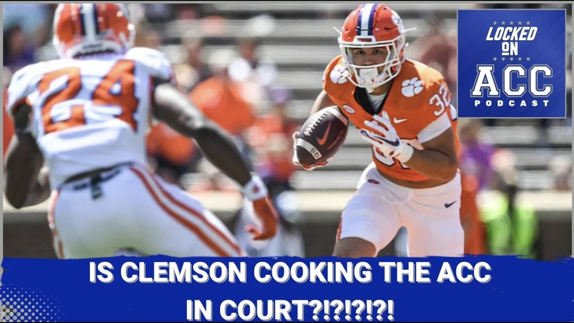 In today's episode, Kenton and Grayson discuss the antitrust cases and Clemson absolutely cooking with their latest argument.