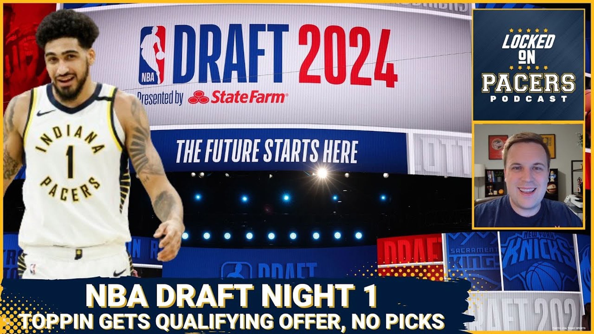 Indiana Pacers make no moves / picks in round one of 2024 NBA Draft