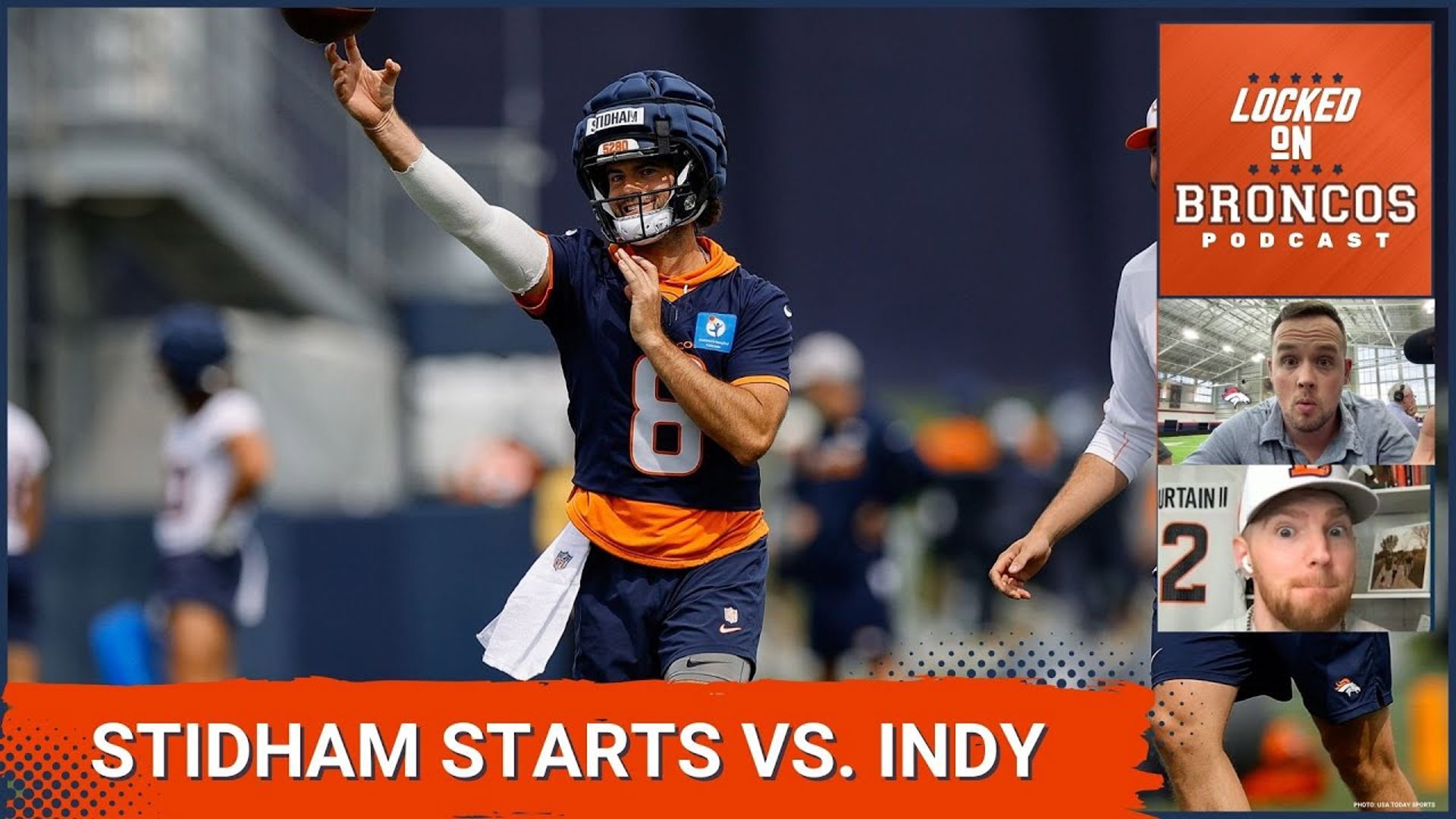 Jarrett Stidham will get the start for the Denver Broncos in their Week 1 NFL Preseason opener against the Indianapolis Colts.