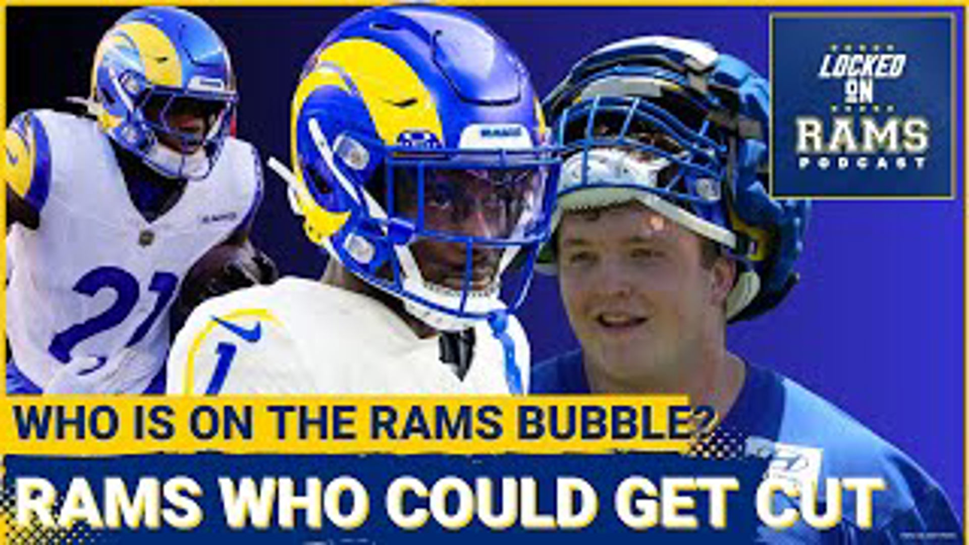 Rams Players On The Bubble, Who Will Make The Cut? Stafford/McVay Best ...