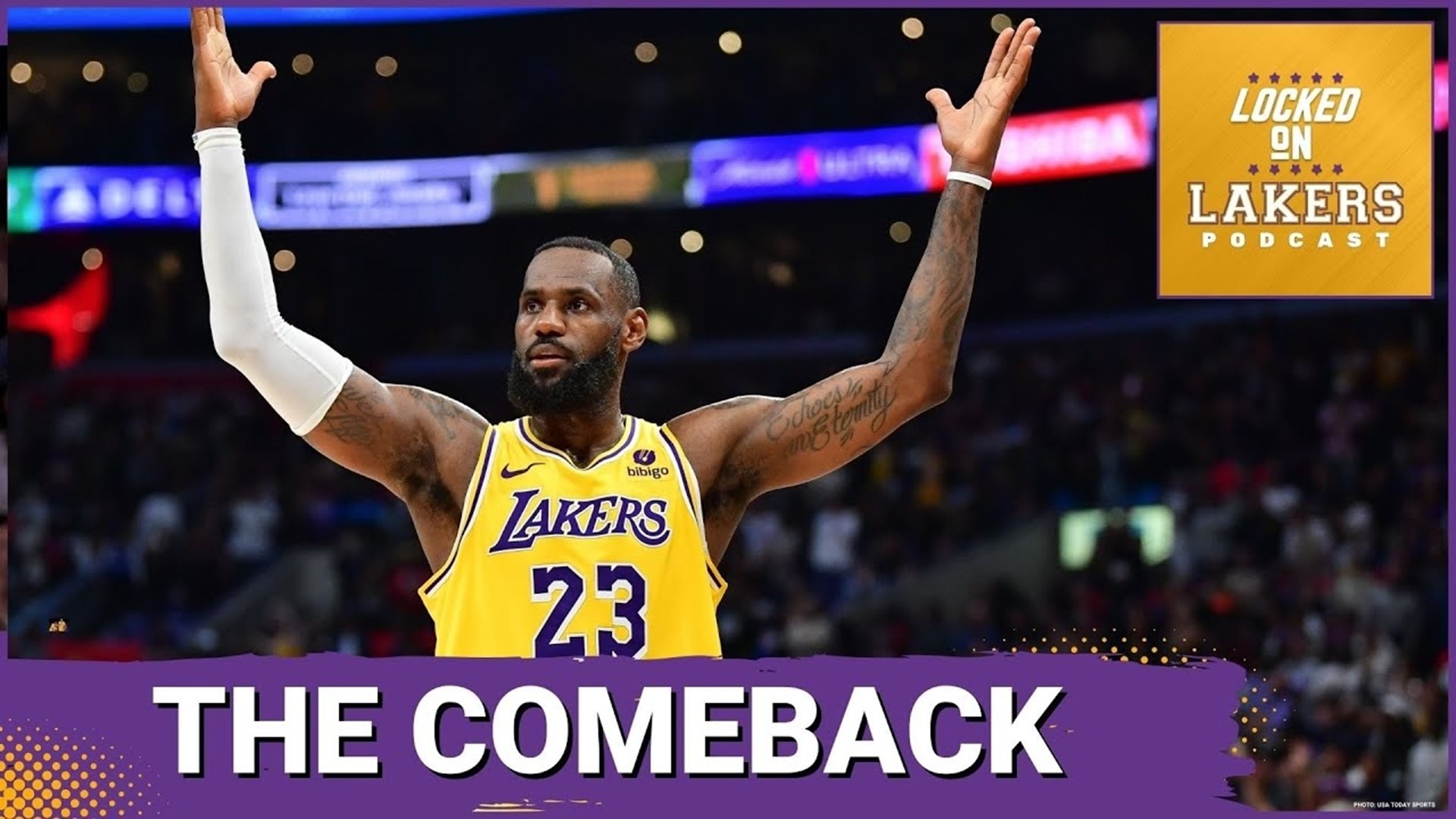 After Mason Plumlee scored the opening points of the fourth, the Lakers were down 21 points, and seemingly out of it. Nobody told LeBron James, however.