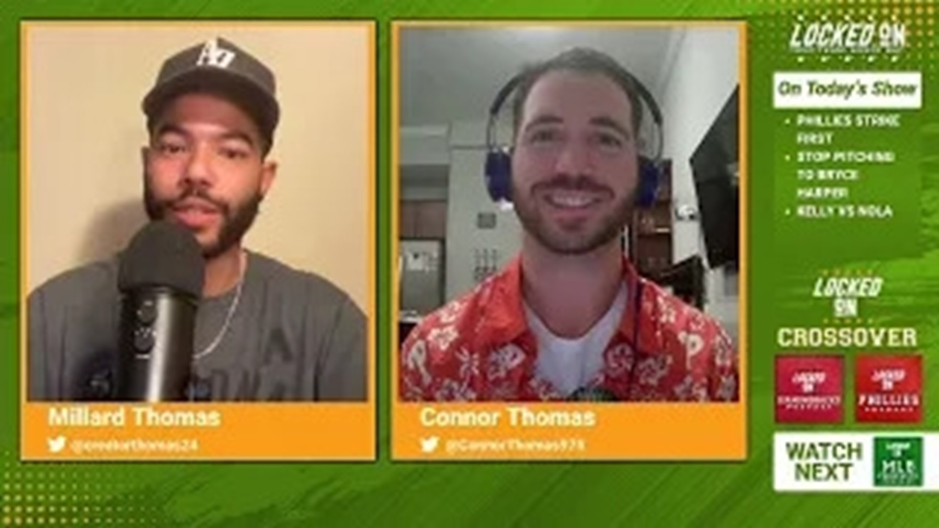 In today's episode, Connor is joined by Millard Thomas of Locked On Diamondbacks to react to the Philadelphia Phillies game 1 win over the Arizona Diamondbacks!