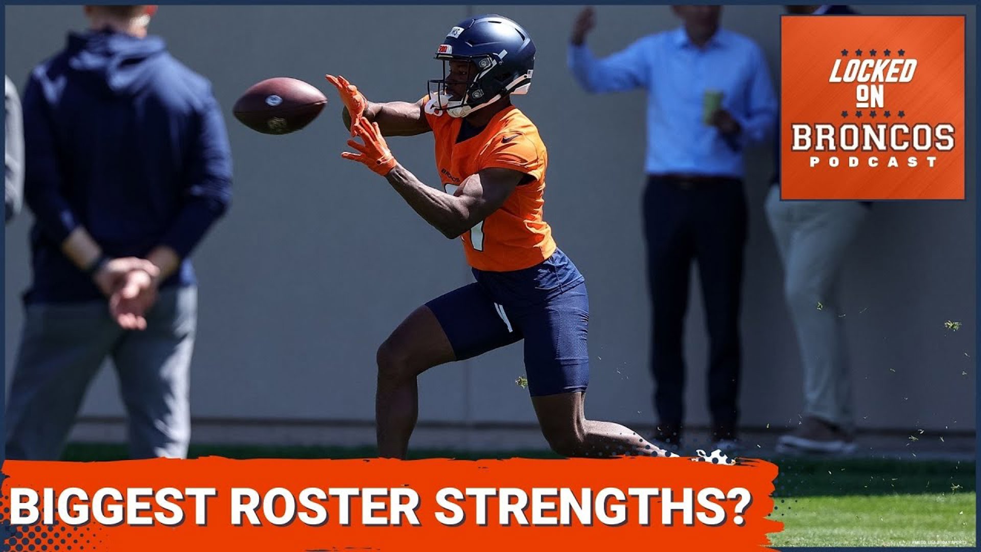 Is the Denver Broncos biggest roster strength their defensive line or their wide receiver room going into 2024?