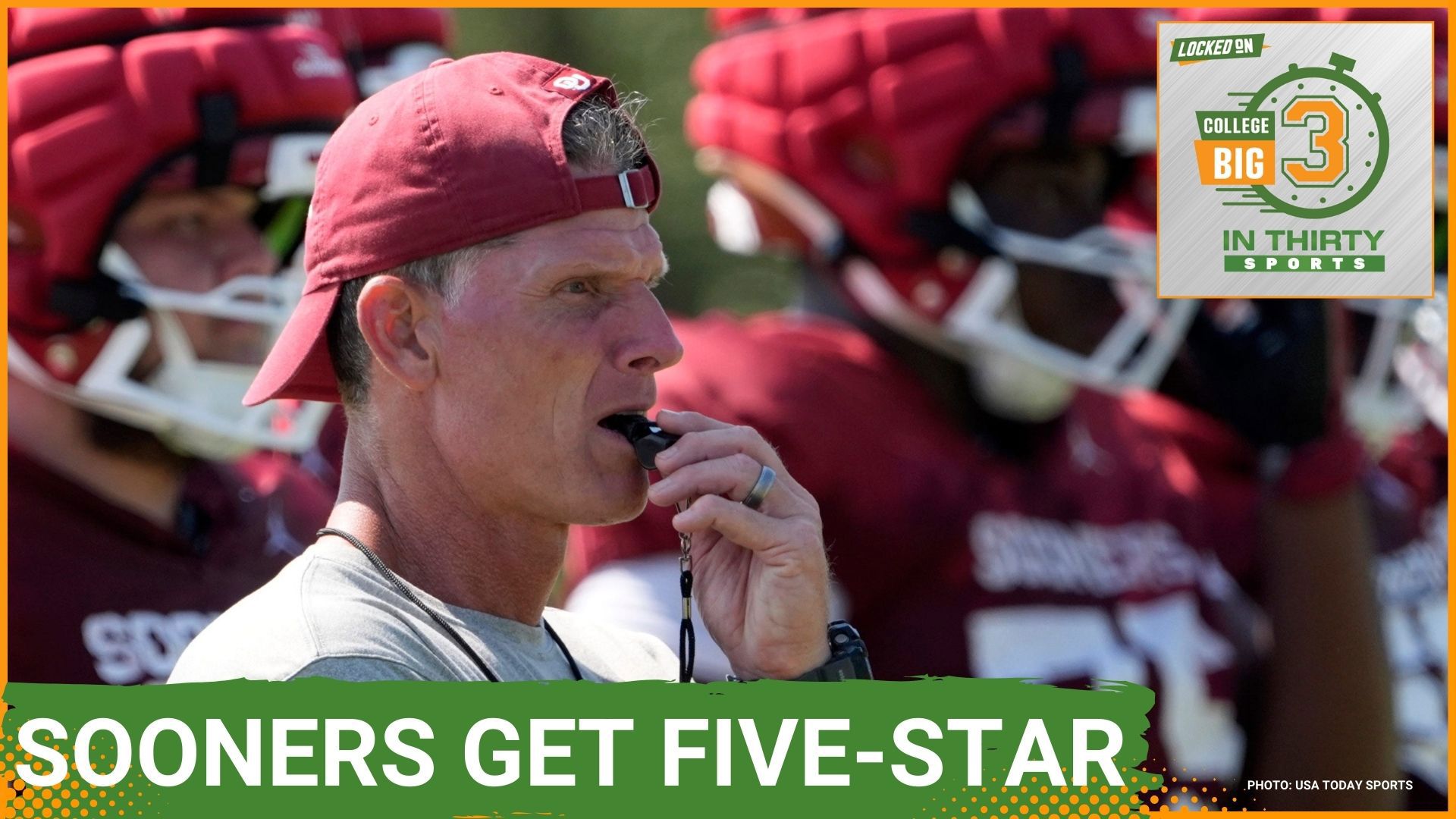 Oklahoma gets a five-star recruit in edge rusher Jake Kreul. Oregon suspends receiver Jurrion Dickey and a top basketball recruit reclassifies to 2026.