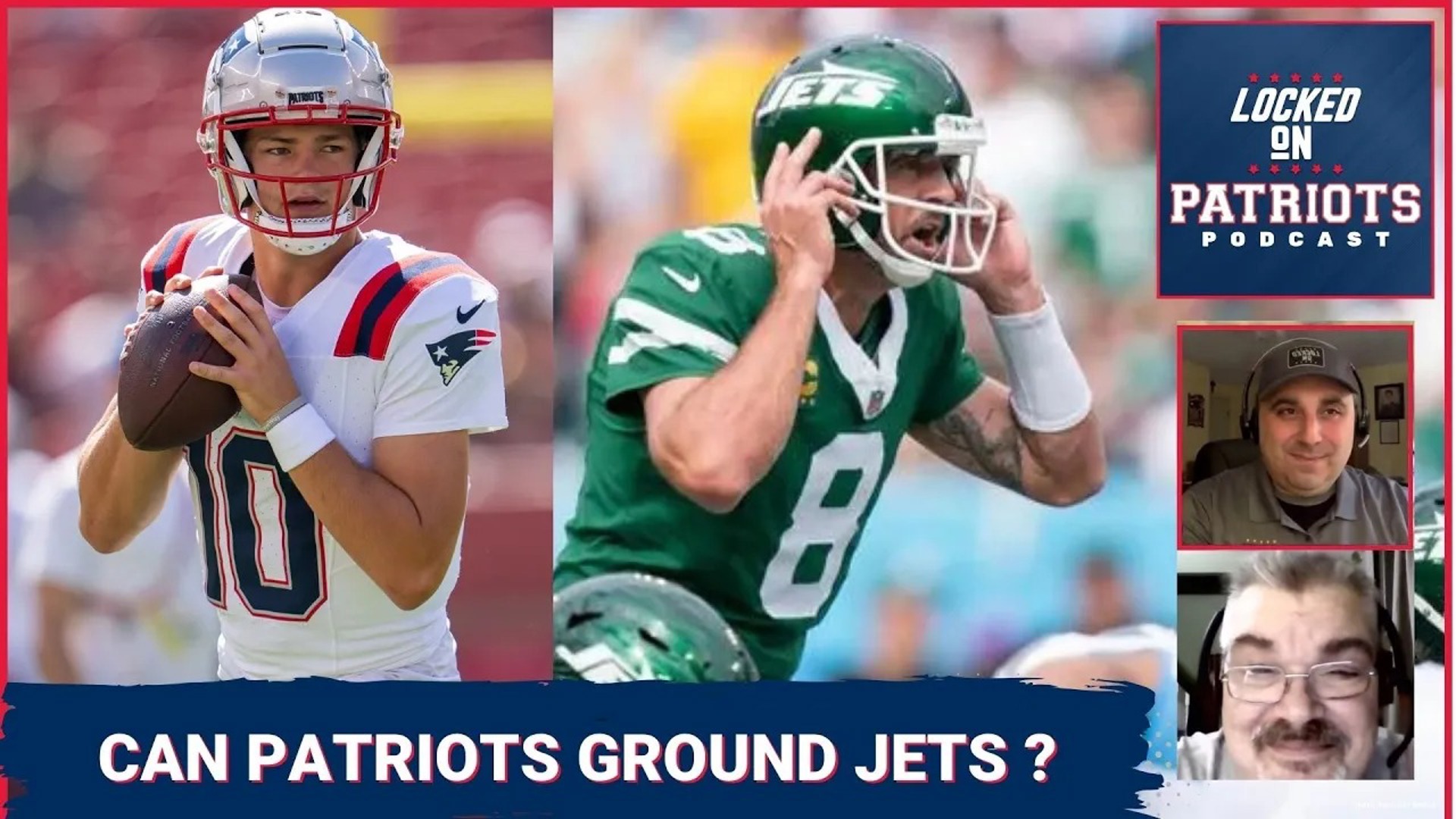 Can rookie quarterback Drake Maye lead the New England Patriots to victory over the New York Jets in Week 8?