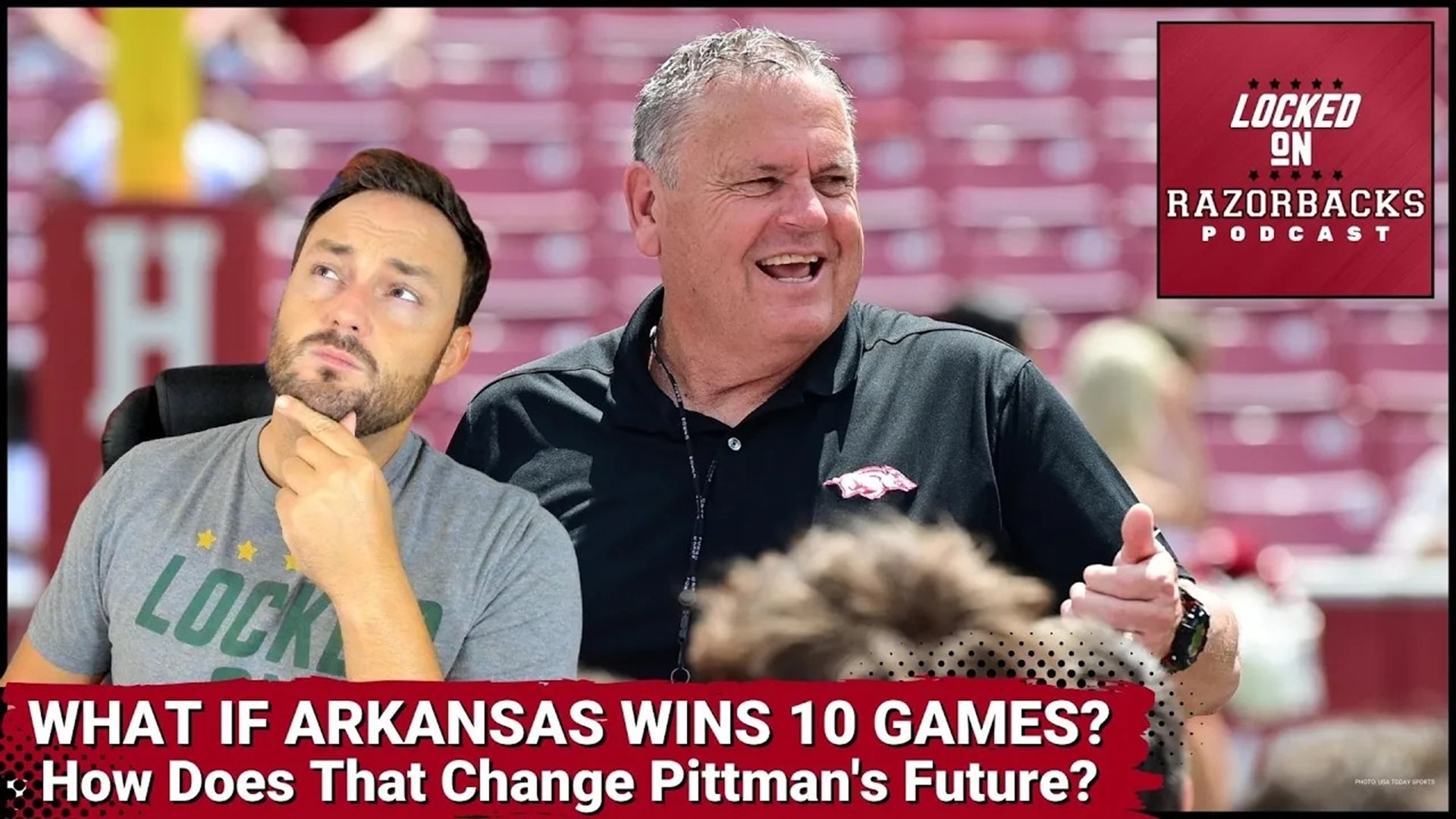 Arkansas fans have varied expectations for the upcoming football season, but almost none of them are predicting the Hogs to win double digit games.