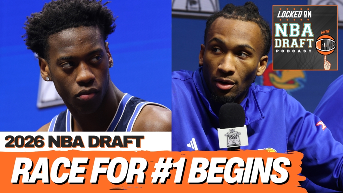 Darryn Peterson, AJ Dybantsa Race for the Top Pick | Kansas, UNC, BYU, & Louisville | 2026 NBA Draft