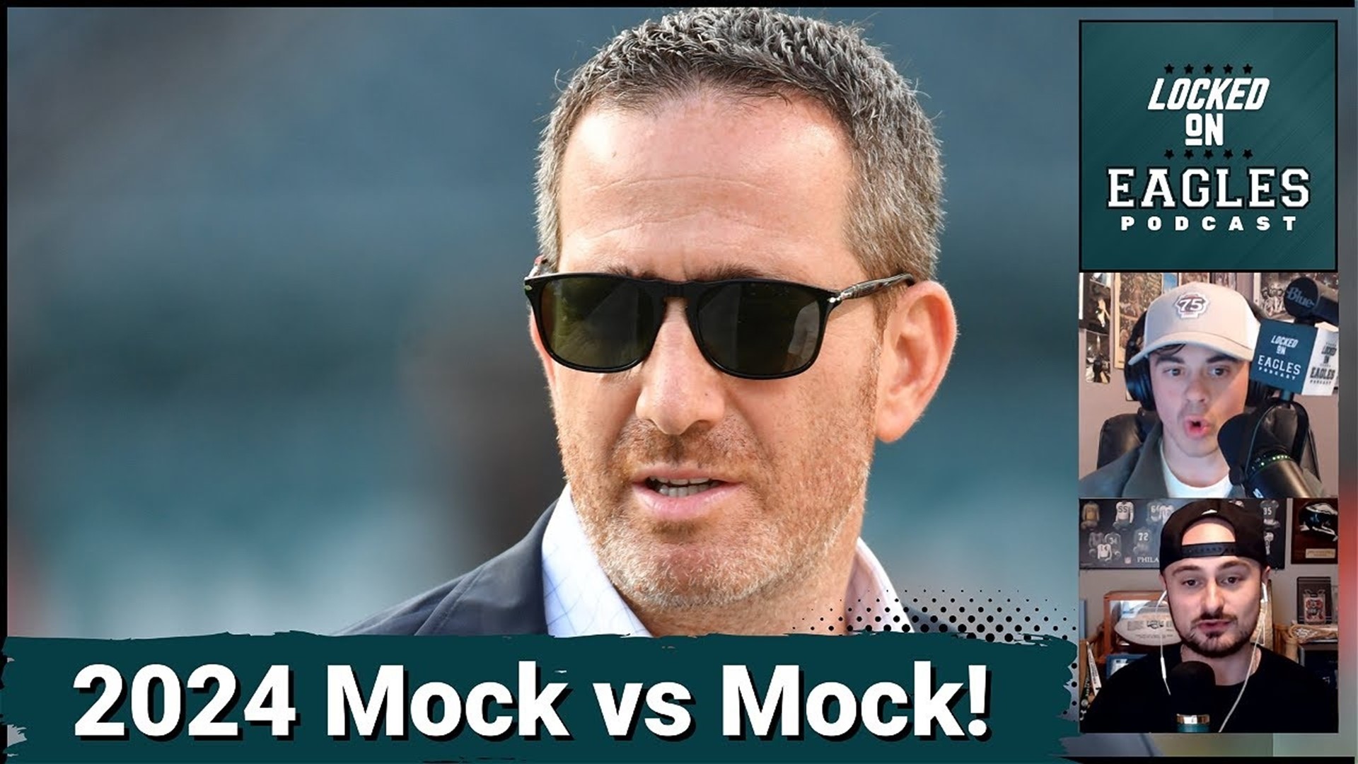 Louie and Gino go head to head in a mock draft battle! Who's 7-round Philadelphia Eagles mock draft was better?