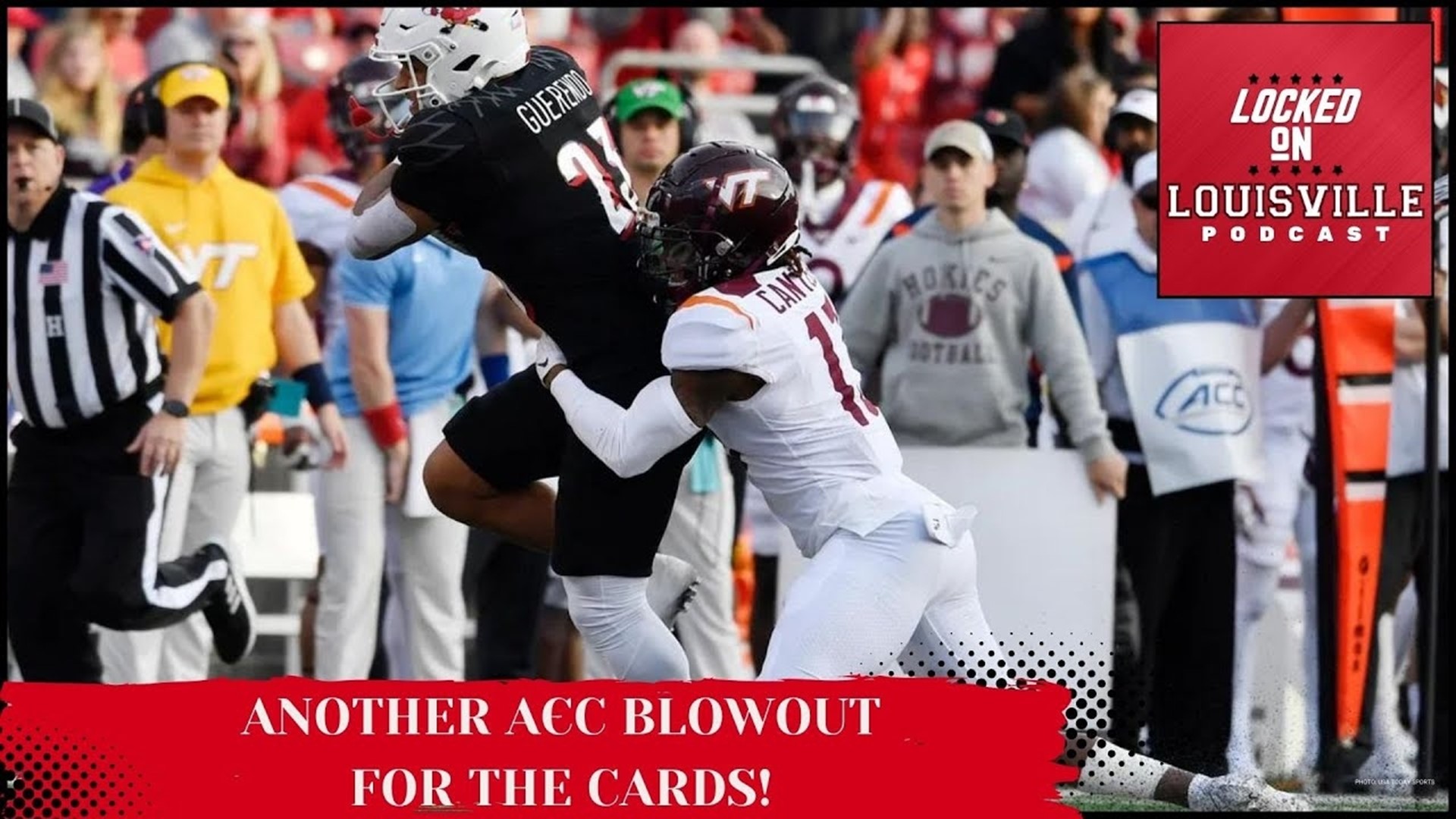 Louisville football: dominant defense & Isaac Guerendo's career day lead to blowout vs Virginia Tech