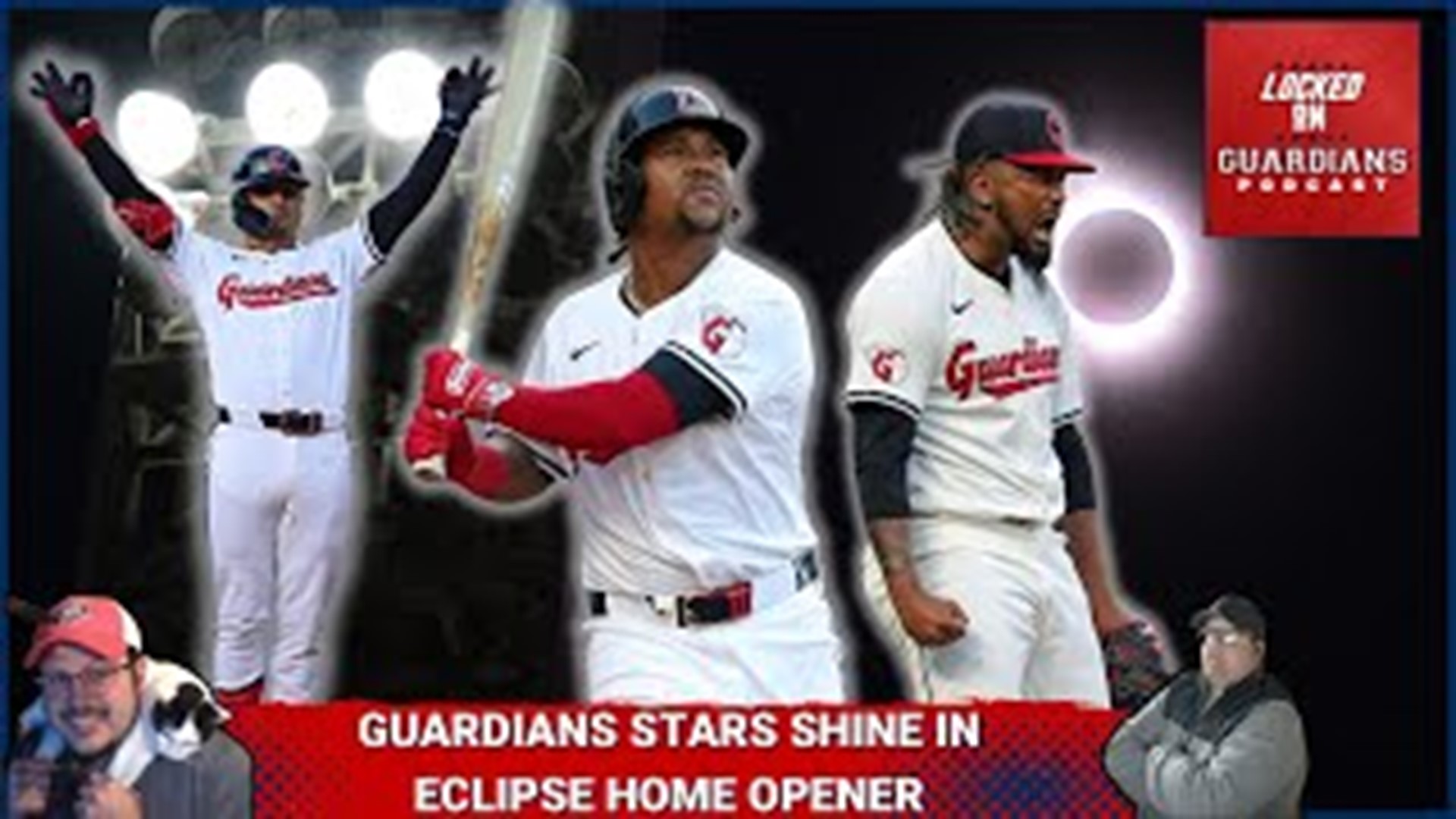 The solar eclipse was cool, but another Cleveland Guardians win is even cooler.

We break down all of the good stuff from the Cleveland Guardians home opener!