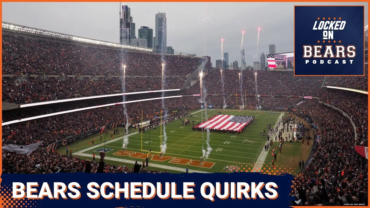 A closer look at the Chicago Bears schedule reveals some quirks in the games and times that ultimately present as more favorable for Justin Fields and company.