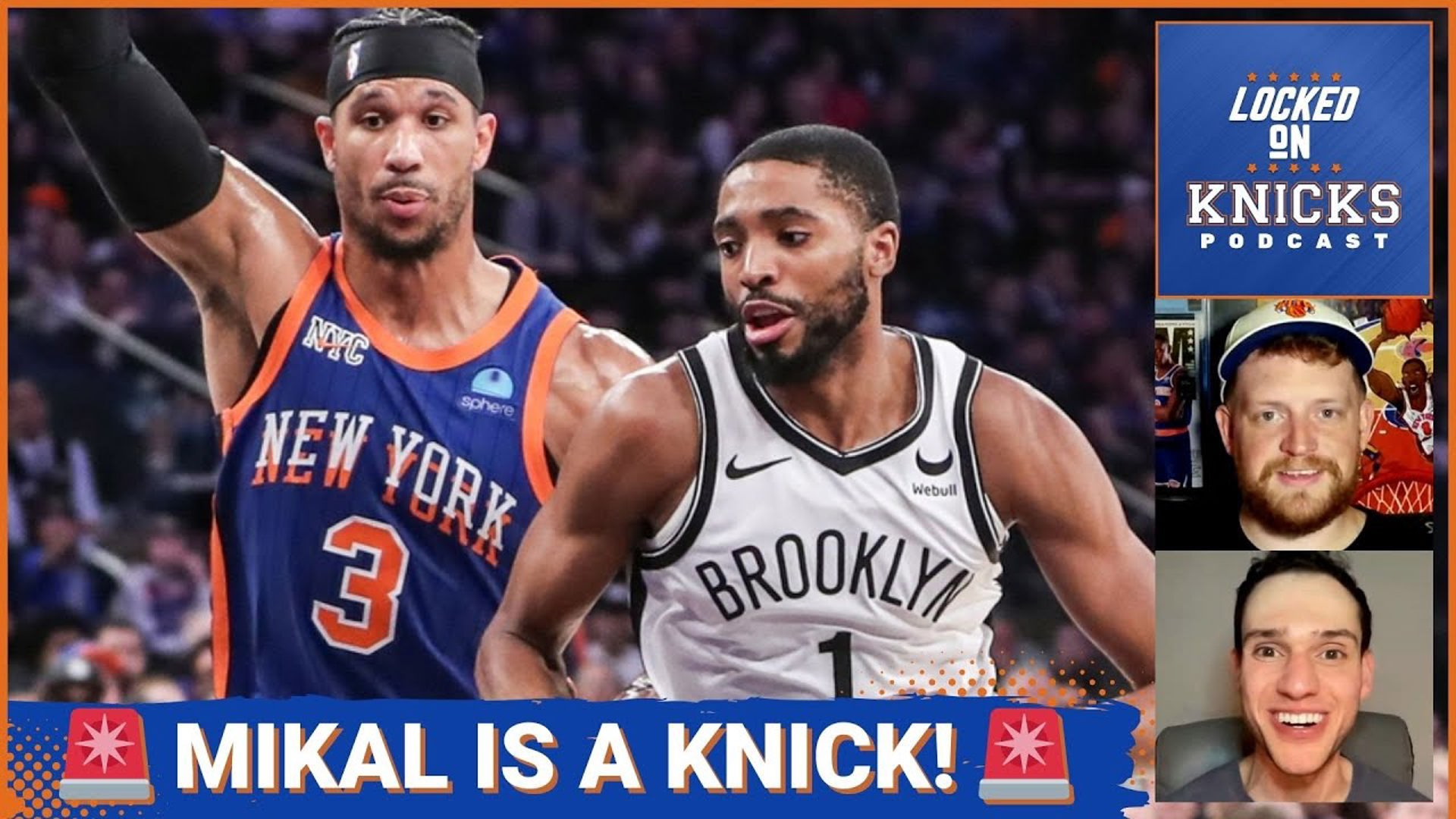 Alex and Gavin react to the HUGE news that Mikal Bridges is a Knick in exchange for five first-round picks, Bojan Bogdanovic, and a second round pick.