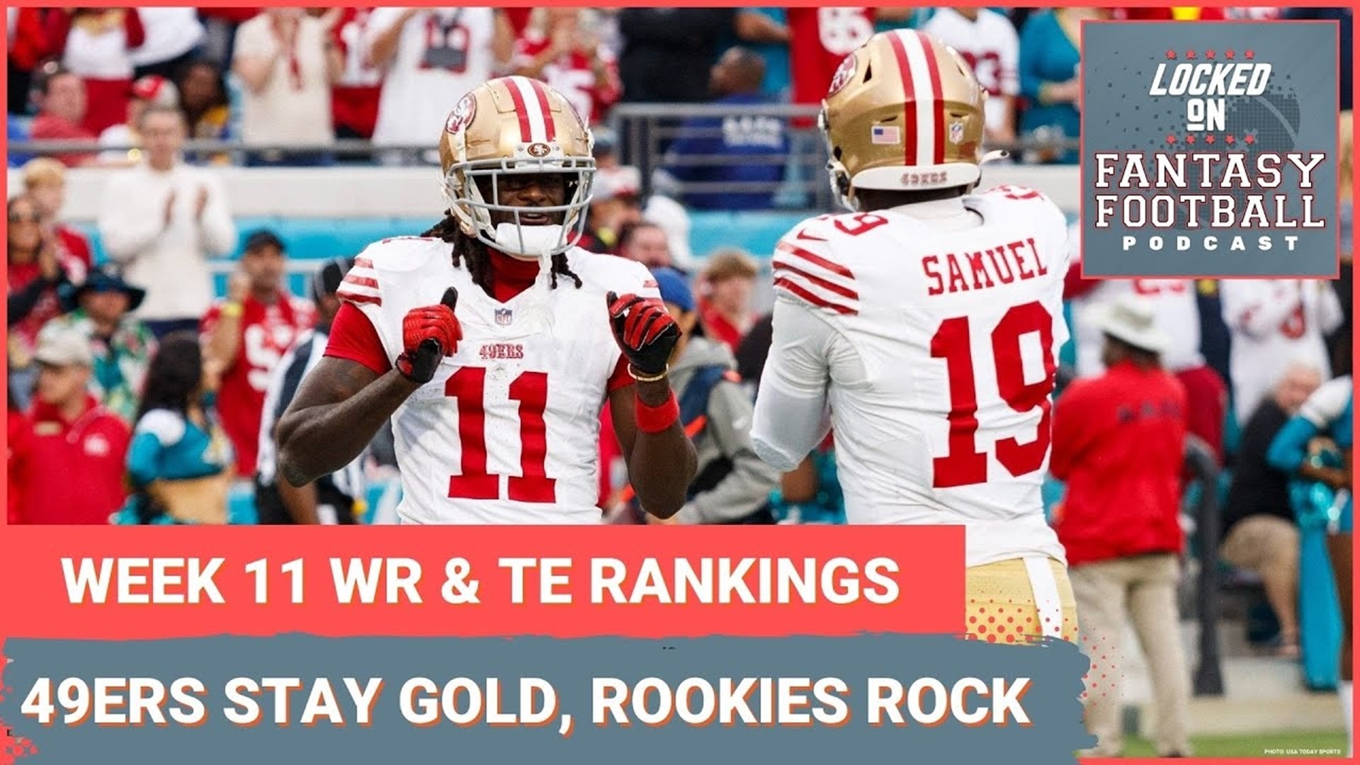 Sporting News' Vinnie Iyer and NFL Media's Michelle Magdziuk compare and contrast their fantasy football wide receiver and tight end rankings for Week 11.