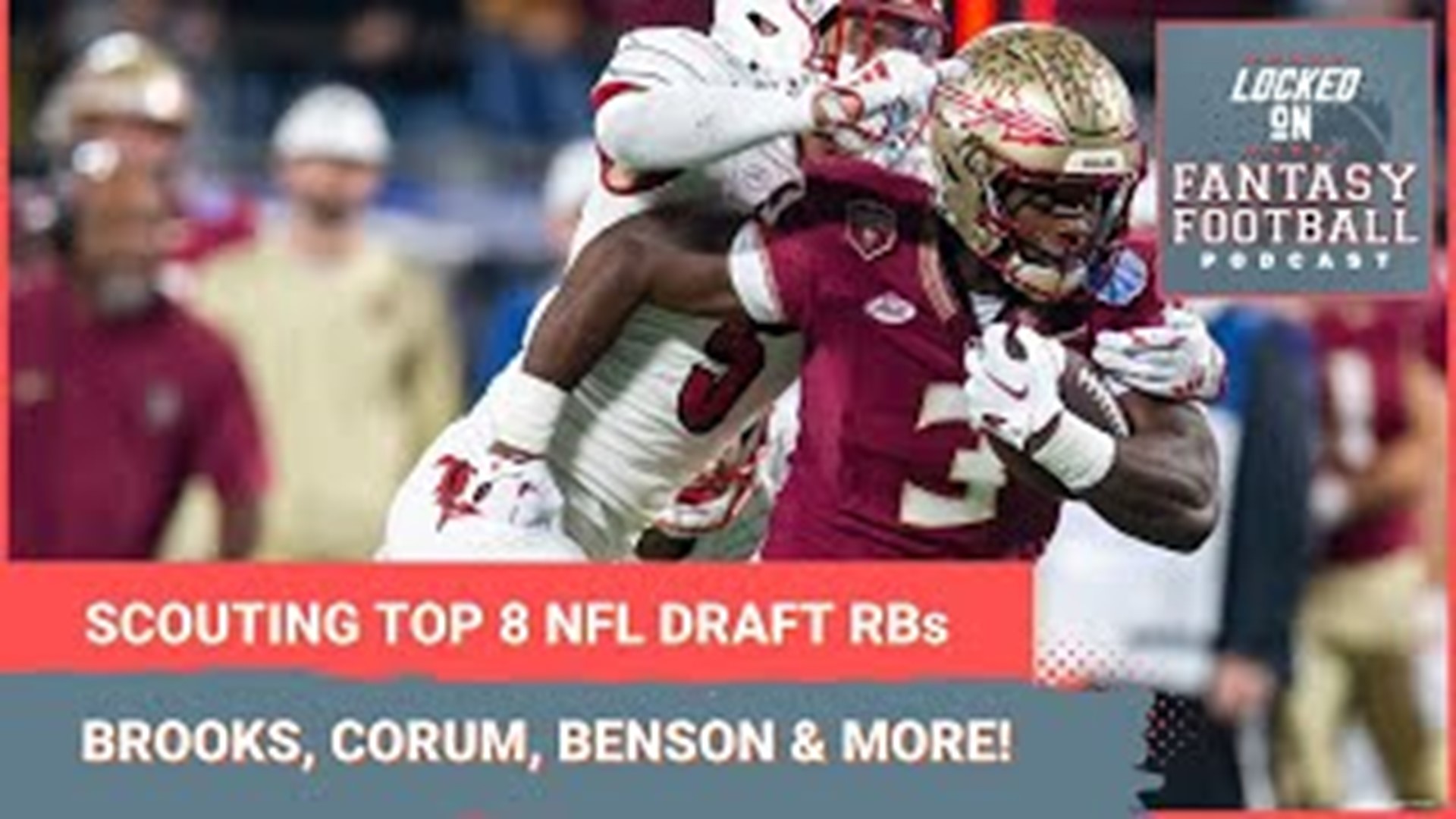 Sporting News.com's Vinnie Iyer and NFL.com's Michelle Magdziuk look at their consensus top eight running backs in the 2024 NFL Draft class.