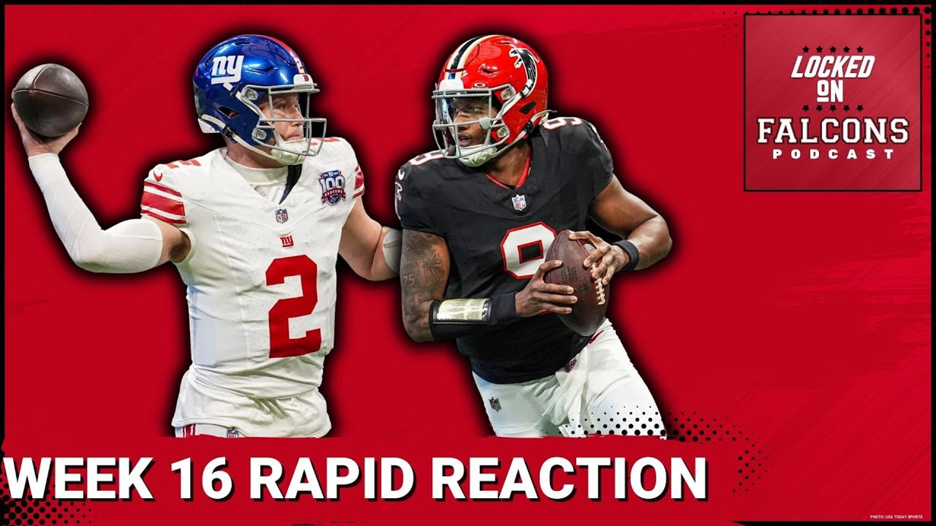 Week 16 Atlanta Falcons Vs. New York Giants Rapid Reaction ...