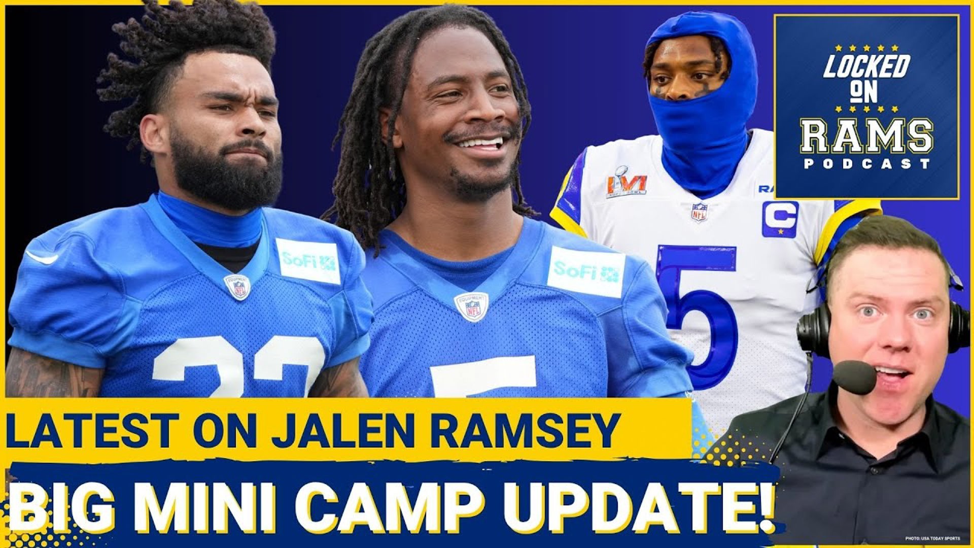 Rams minicamp super update! Sean McVay discusses who stood out during the Rams mini camp in Hawaii. Plus, an update on Jalen Ramsey.