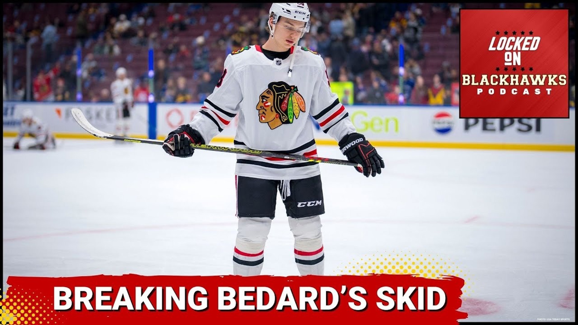 Tuesday's episode begins with a discussion on how coach Luke Richardson can break star forward Connor Bedard and the Chicago Blackhawks' struggling offense.