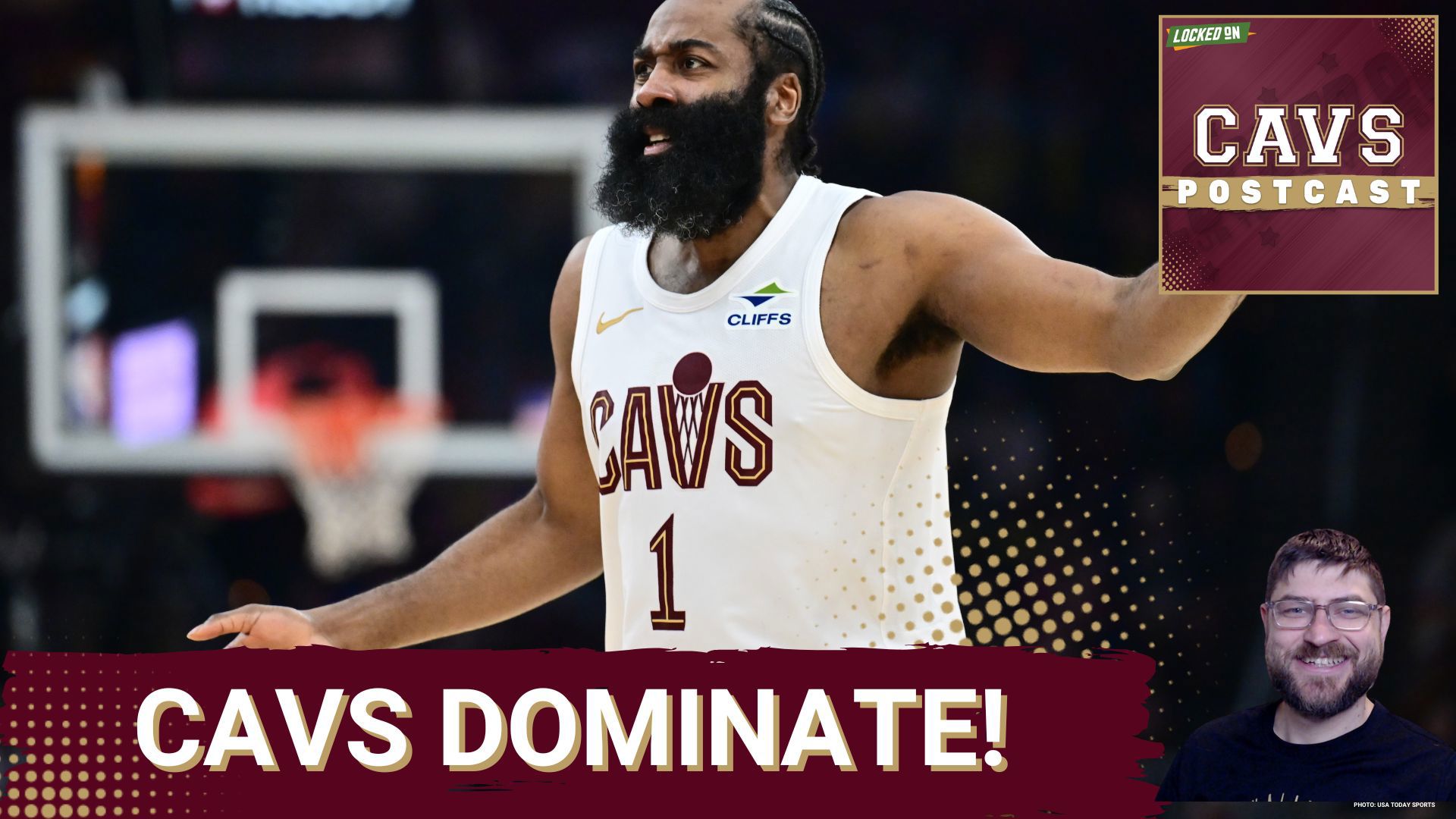 CAVS POSTCAST: Cleveland Cavaliers SHOW No MERCY—James Harden and ...