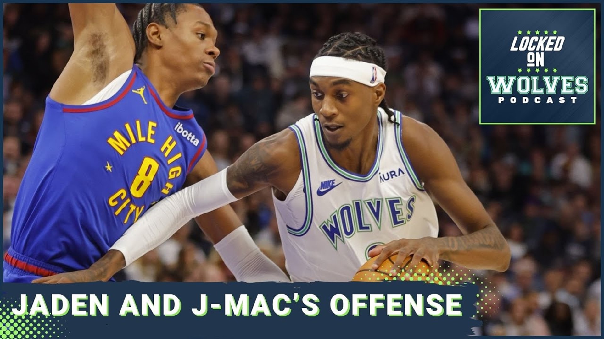Jaden McDaniels' offense trends, Jordan McLaughlin's shooting, and Wolves-Cavs