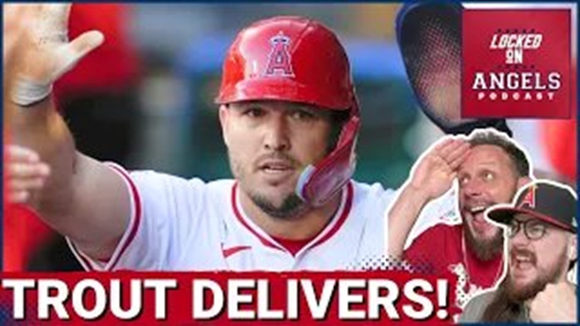 Mike Trout Gets CLUTCH & Taylor Ward Homers vs. Rays! Los Angeles ...