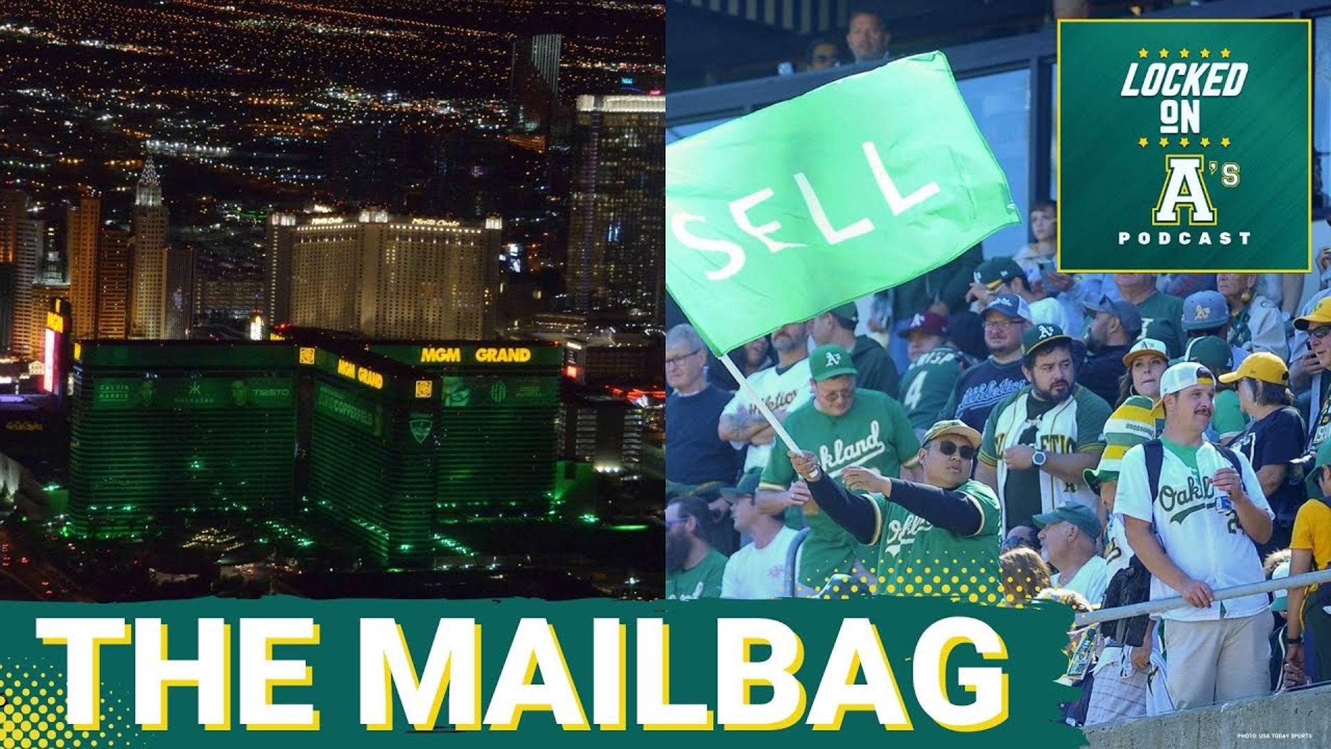 MAILBAG THURSDAY AS WE COVER ALL THINGS A'S WHICH INCLUDE LAS VEGAS, SPRING TRAINING, AND THE FUTURE.