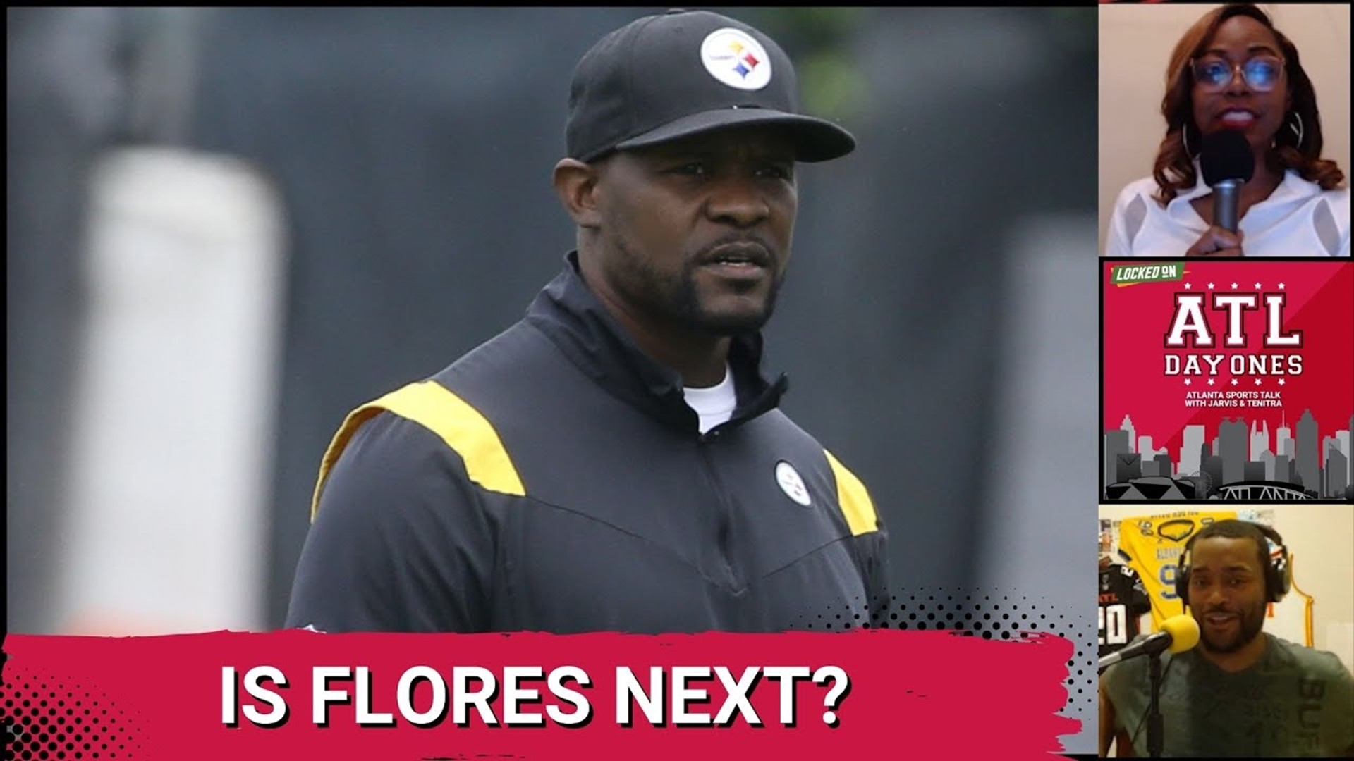 Could Brian Flores Be Next For The Atlanta Falcons / ATL Day Ones Jarvis n Tenitra