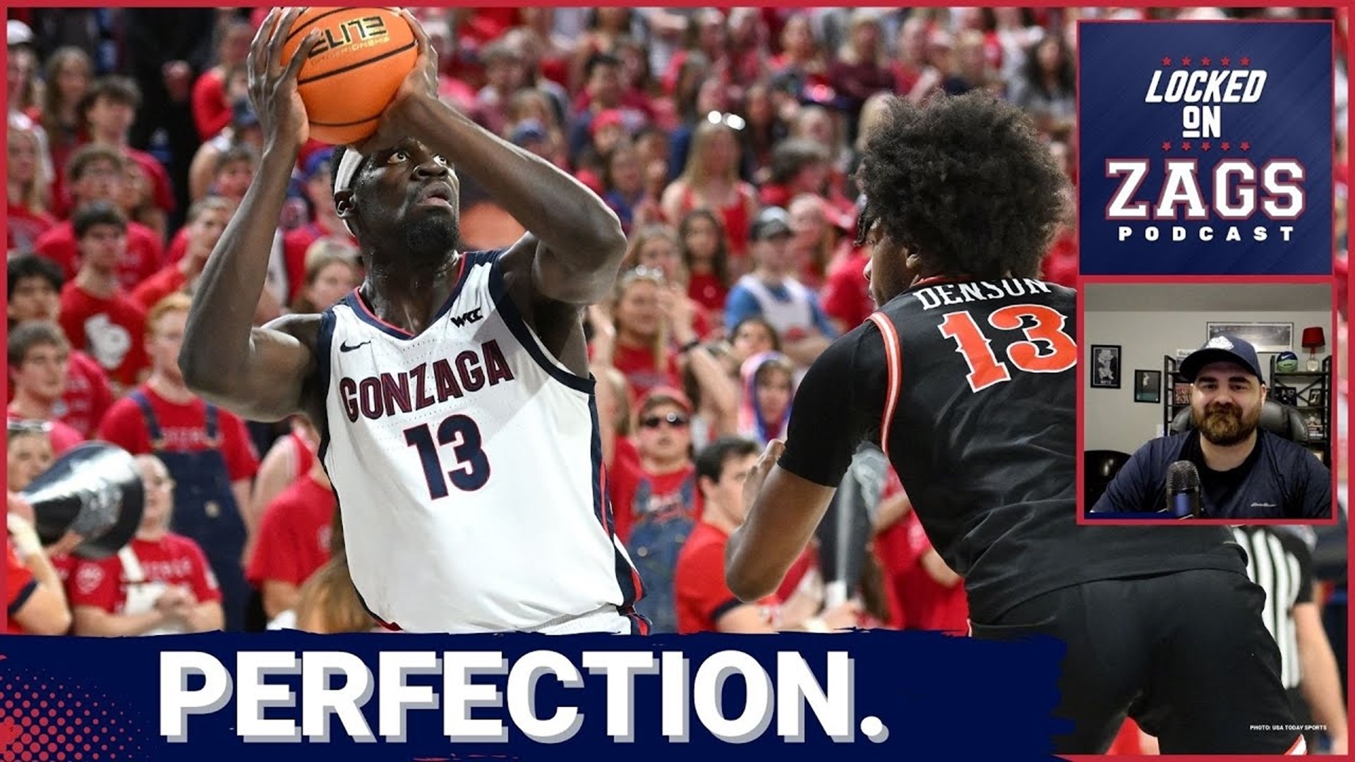 Graham Ike, Ryan Nembhard Dominate For Gonzaga Bulldogs | Dusty Stromer ...