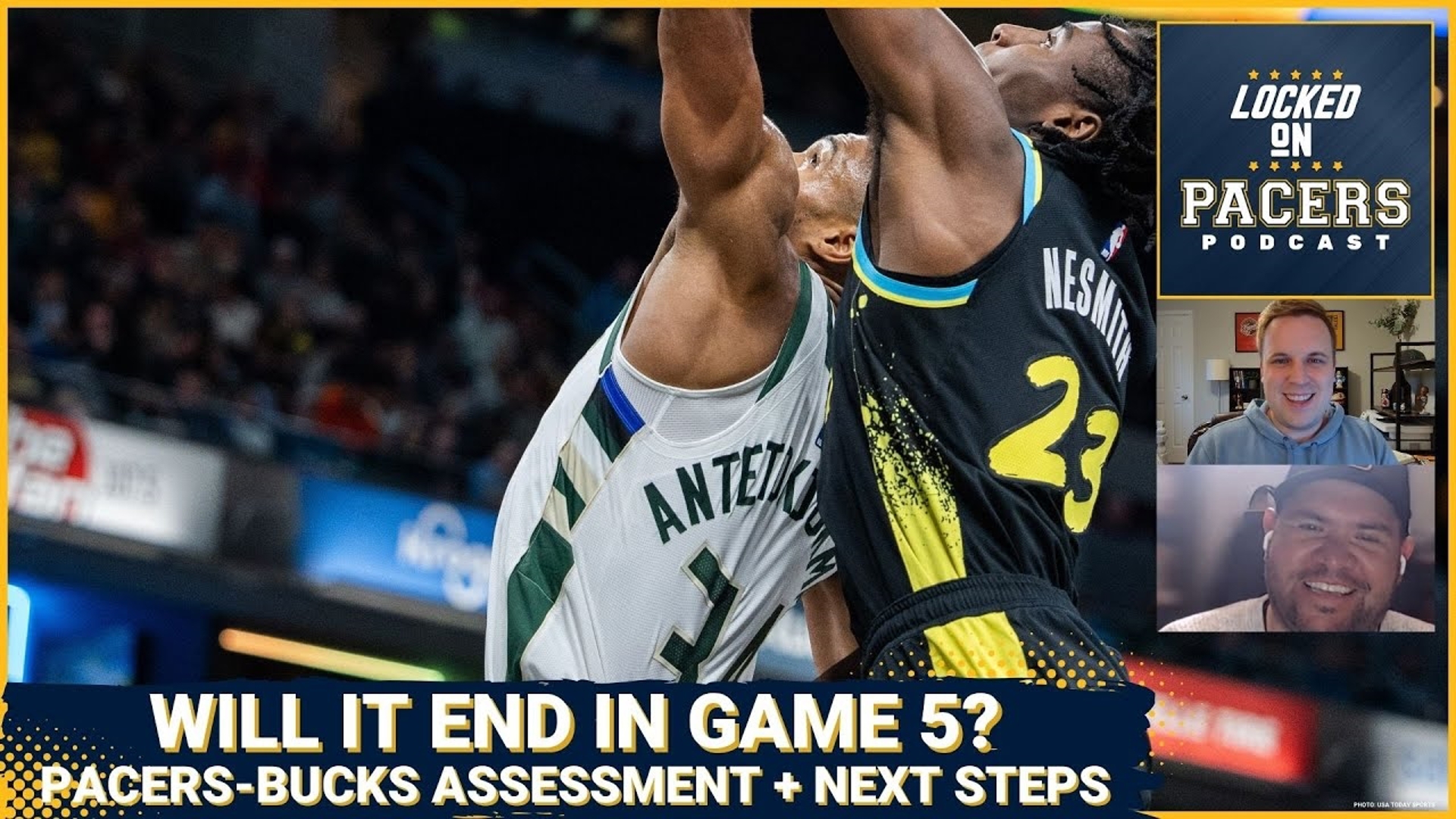 The Indiana Pacers have a commanding 3-1 lead over the Milwaukee Bucks. Will the Pacers end the series tonight? How much do injuries give Milwaukee hope?