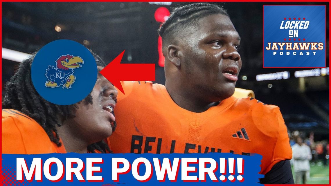 FUTURE SIZE: Trezelle Jenkins Jr. JOINS Kansas Jayhawks O-Line, Can He DOMINATE Down the Road?