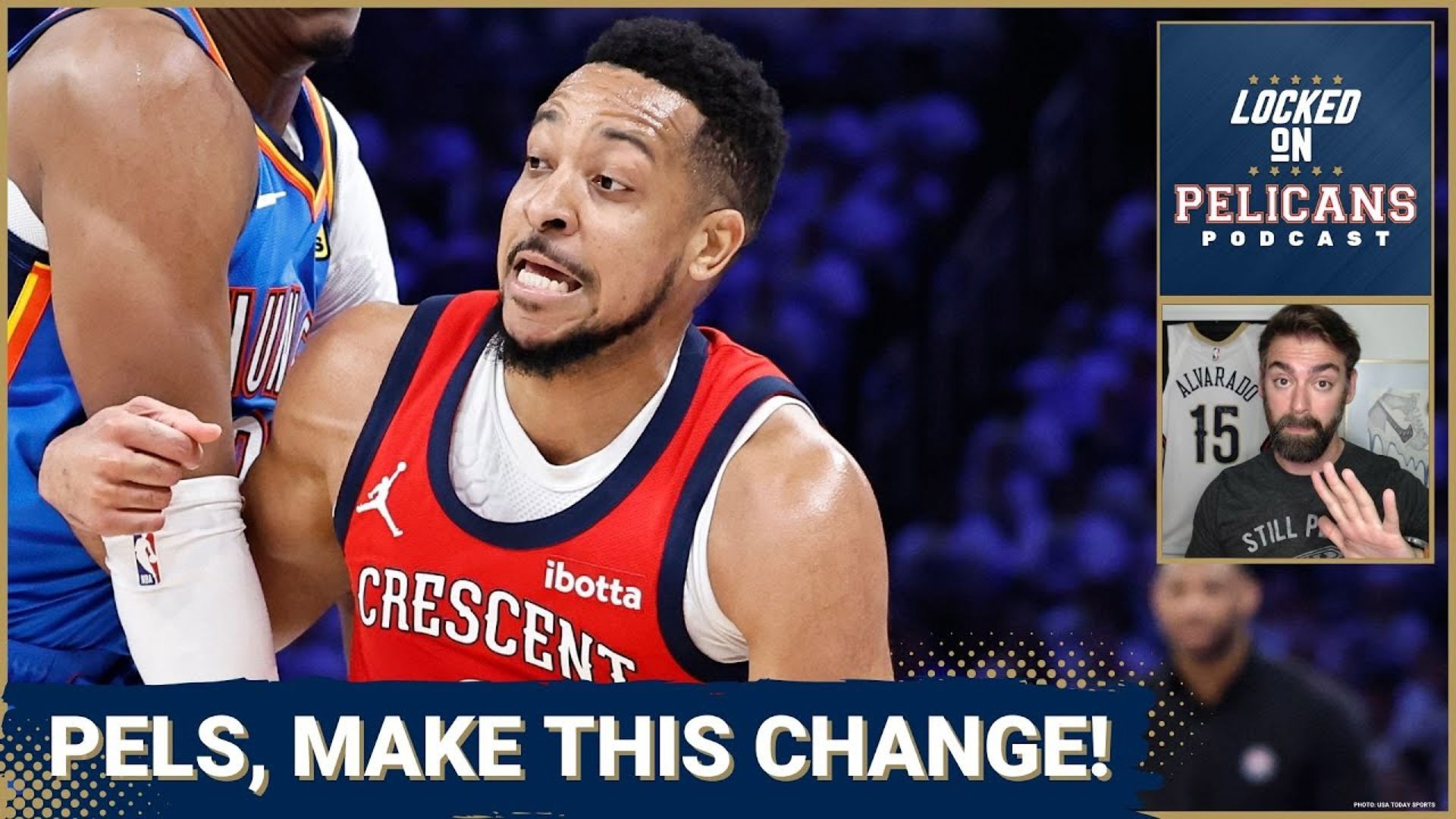 If the New Orleans Pelicans want to try and even up their first round playoff series with the Oklahoma City Thunder they need to make 3 big changes.