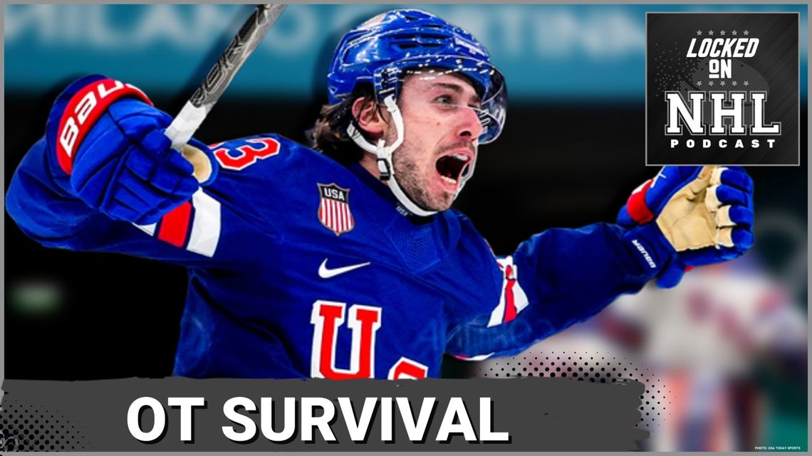 Sidney Crosby INJURED as Team Canada Survives! | Team USA's Quinn Hughes Calls Game