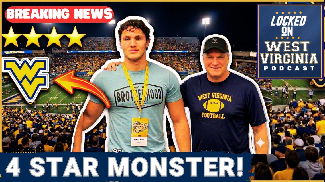 BANG! West Virginia with MAJOR ADDITION with 4 Star Stud Broncs Baker!