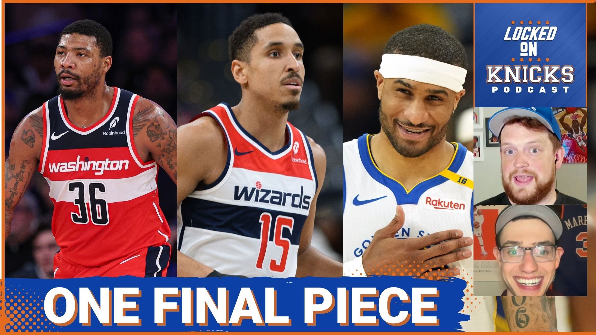 Alex Wolfe and Gavin Schall talk through how the Knicks could potentially fill their final (two?) roster spot(s). Could Malcolm Brogdon or Marcus Smart be in play?