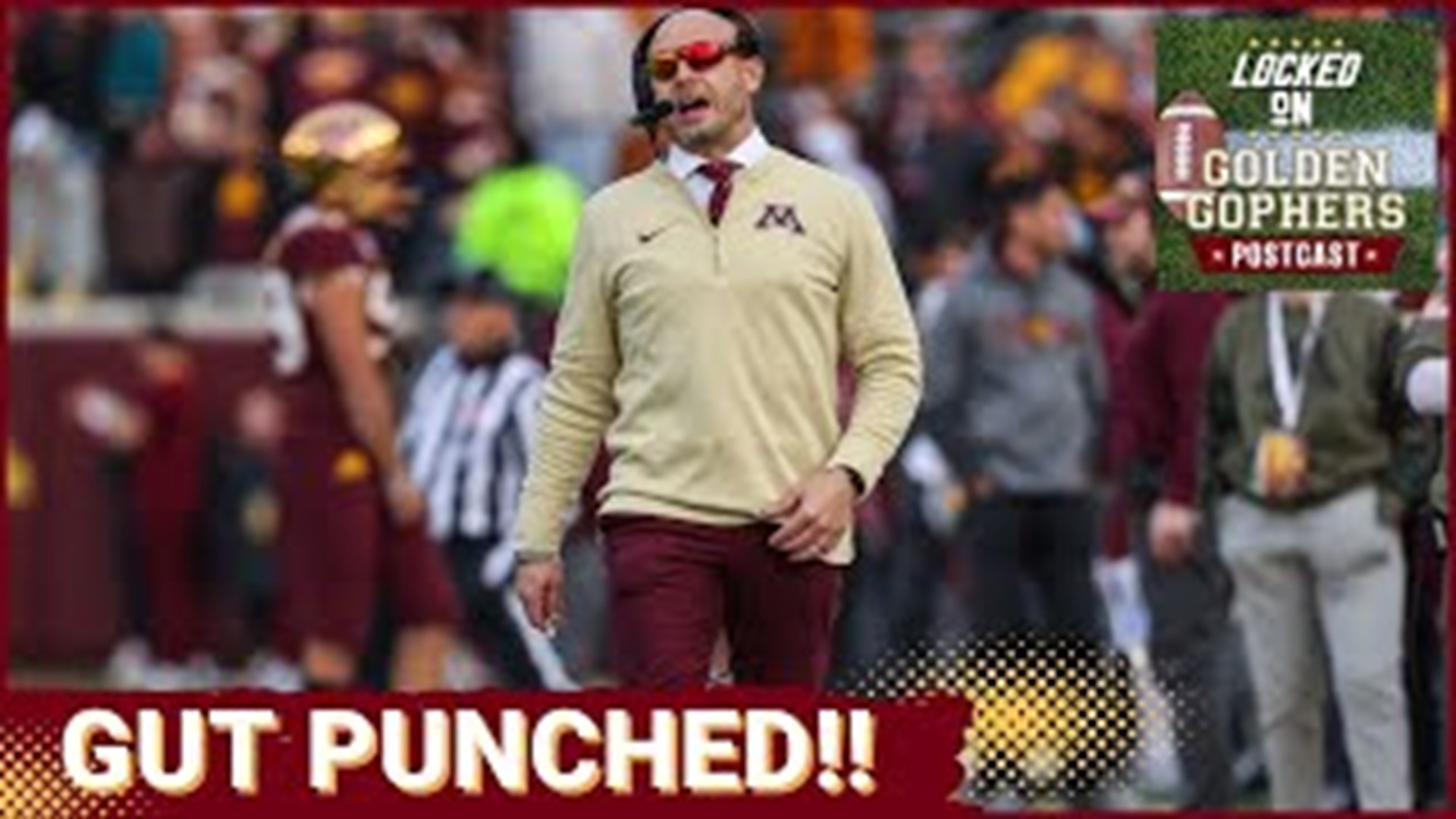 The Golden Gophers get punched in the gut and drop to 5-4 thanks to a last minute touchdown drive by Illinois.