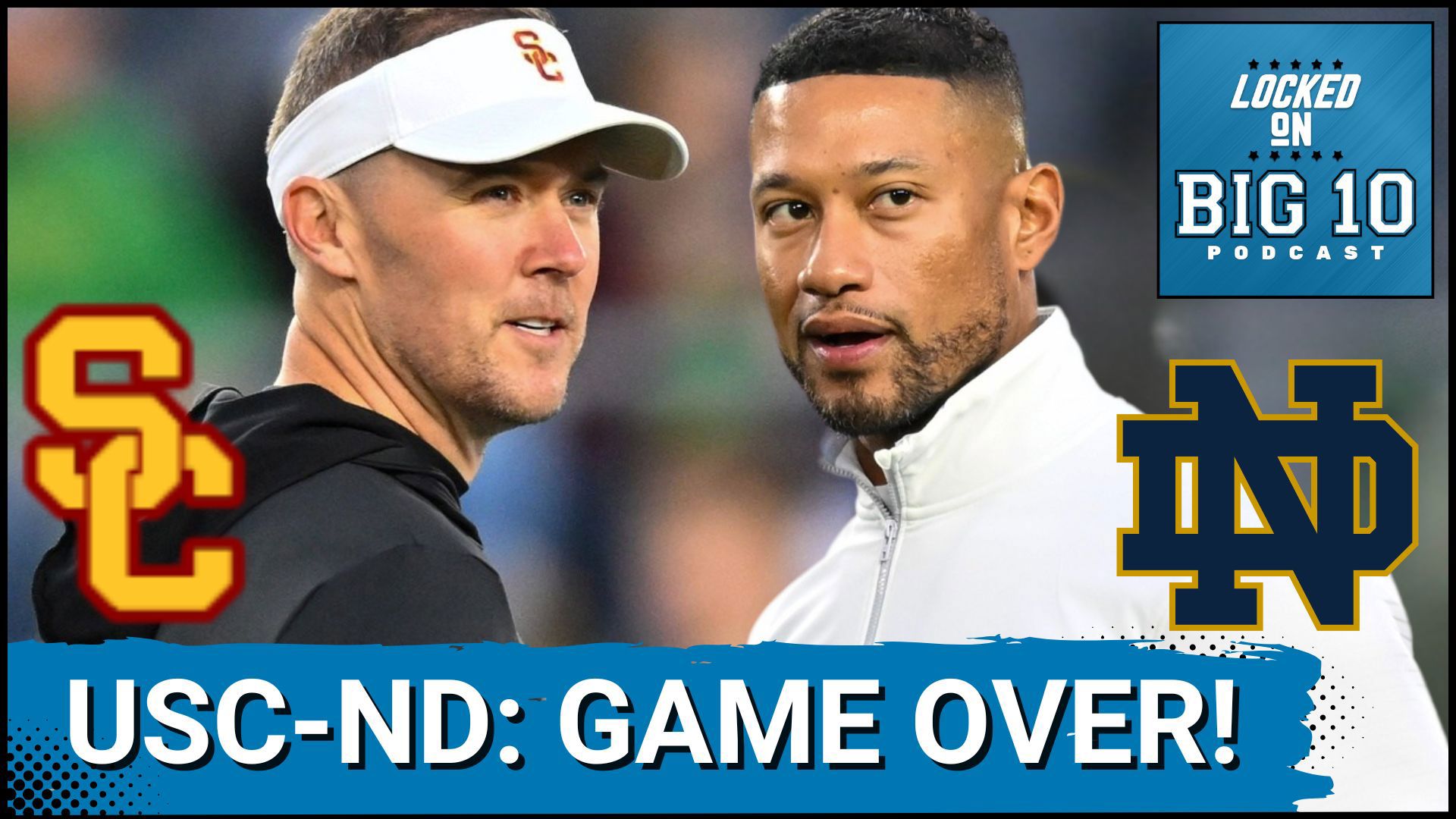 Explore USC-Notre Dame rivalry's future, Wisconsin-Notre Dame rescheduling, recruiting updates, and Big Ten sports highlights in this episode.