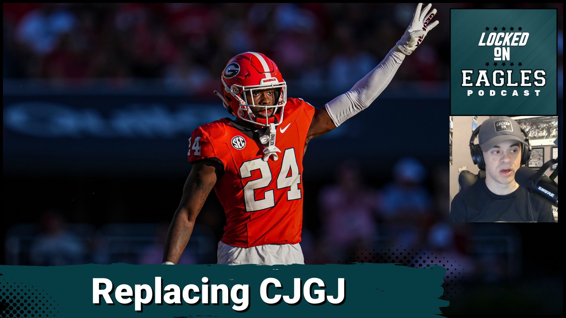 How will Howie Roseman and the Philadelphia Eagles replace Chauncey Gardner-Johnson as a starting safety in 2025?