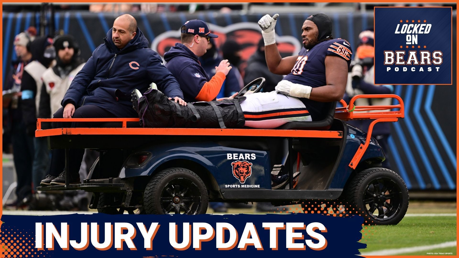 Ahead of Chicago Bears training camp, we got good news and bad news with injury updates for Colston Loveland and Braxton Jones.