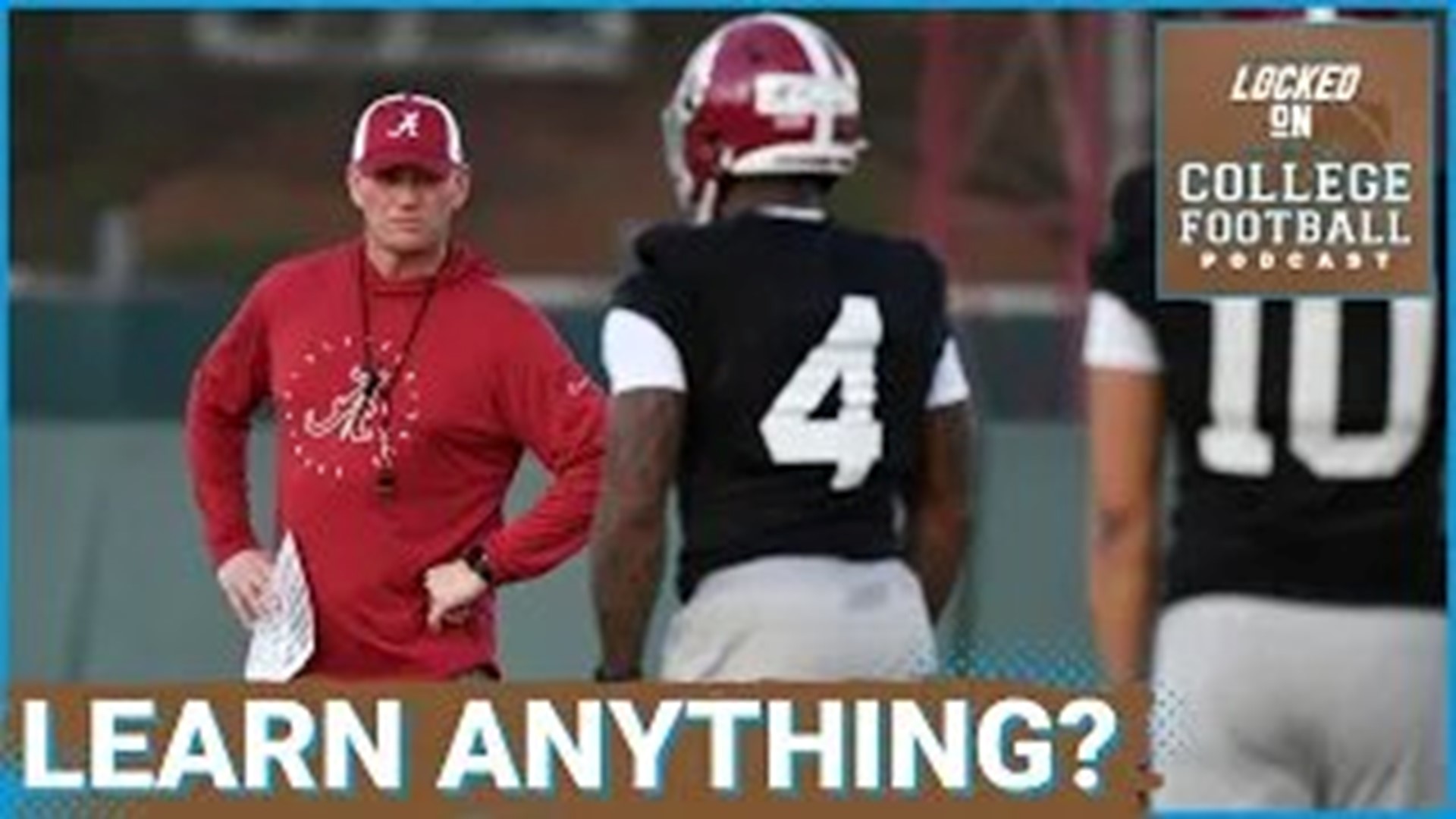 Kalen DeBoer's most public display in his new job will be on Saturday, will the nation learn anything about QB Jalen Milroe and Alabama on Saturday at 3pmET?