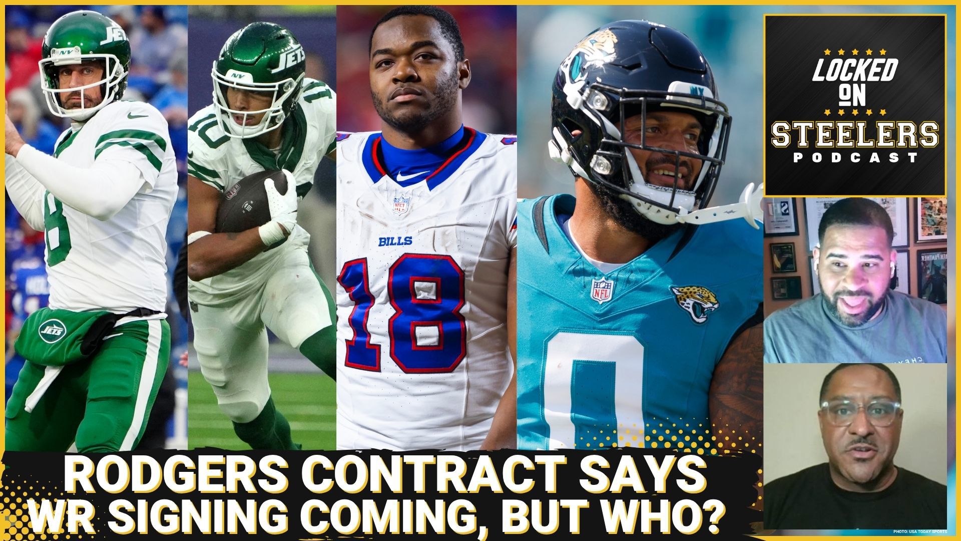 The Pittsburgh Steelers' contract with Aaron Rodgers shows Omar Khan left a lot of salary cap space for the team to make free agent moves or a trade.