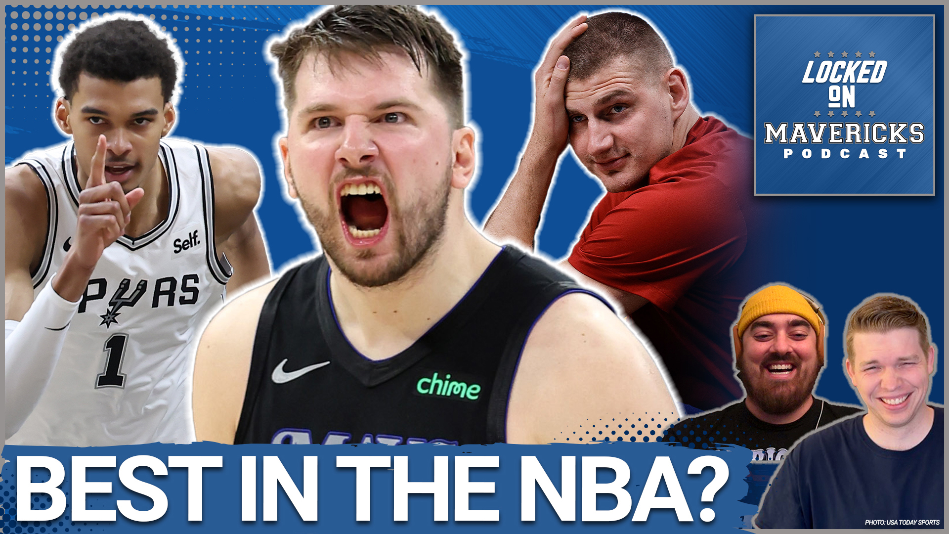 Nick Angstadt and Isaac Harris debate whether Luka Doncic will surpass Nikola Jokic or Victor Wembanyama as the NBA's best player in five years.