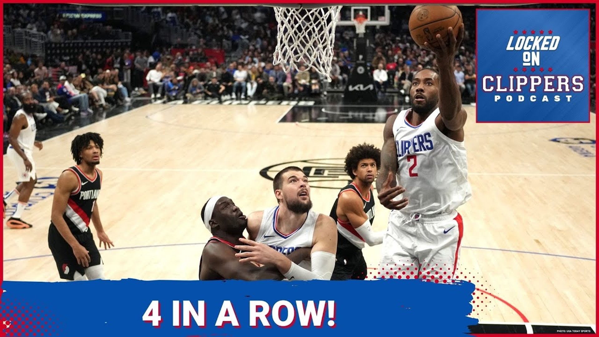 The LA Clippers faced a tricky task on Monday night, when they played against the shorthanded Portland Trailblazers.