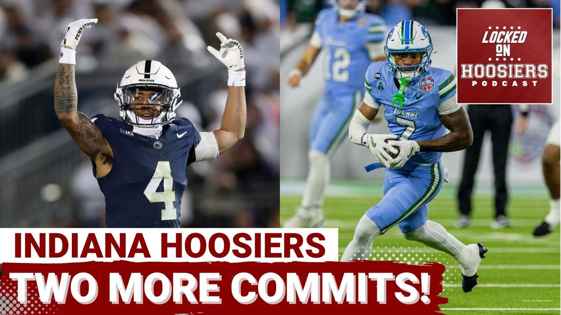 BREAKING: Indiana LANDS two MASSIVE commits in the Portal! AJ Harris, Penn State CB & a Tulane WR