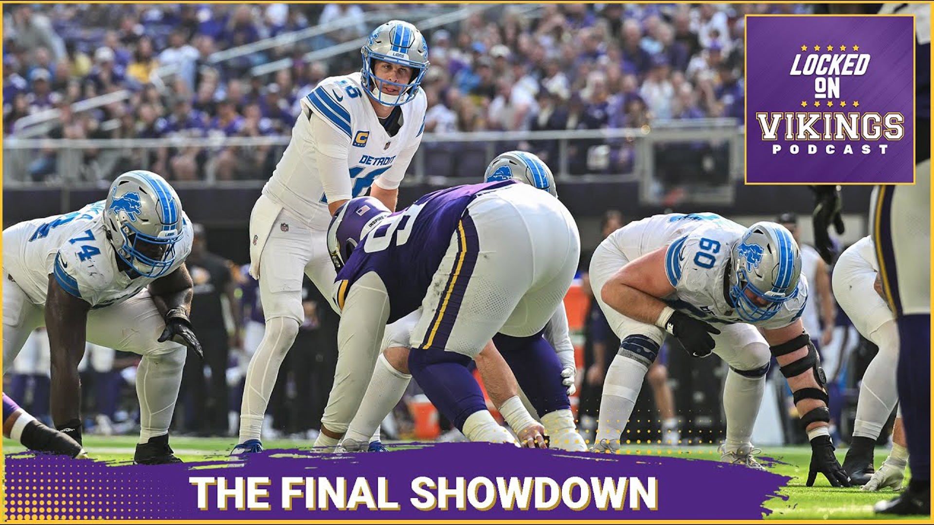 Minnesota Vikings Vs Detroit Lions For All The Marbles