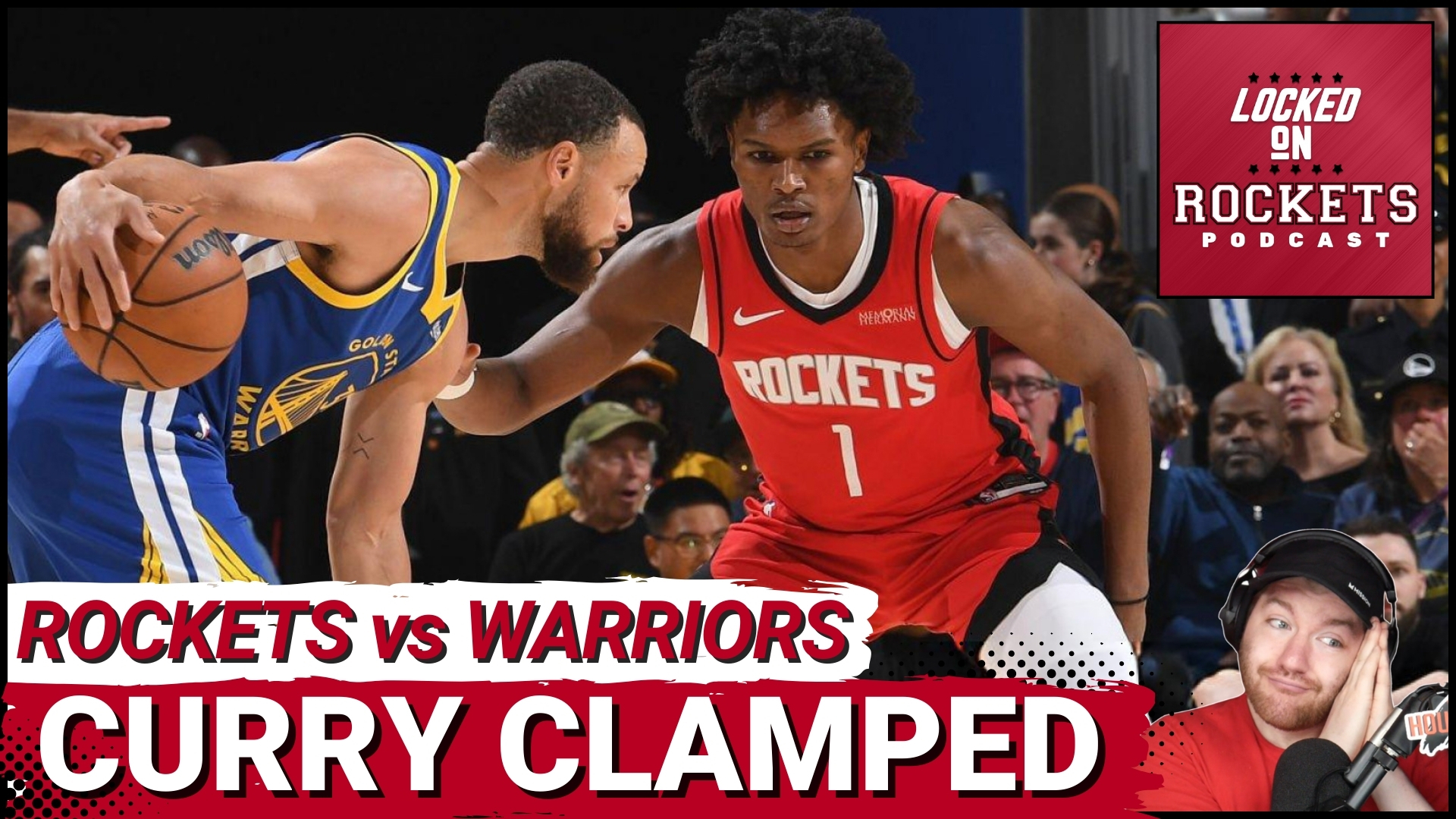 DOMINATION: Amen Thompson & Houston Defense CLAMPS Steph Curry | Are ...