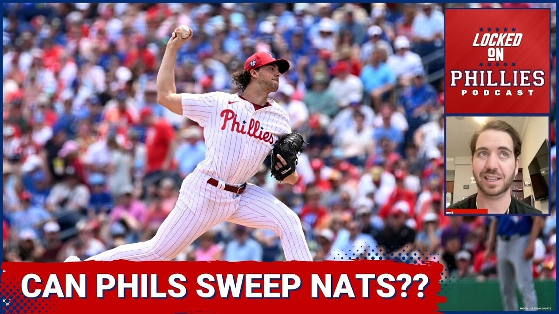 In today's episode, Connor explains why he thinks the Philadelphia Phillies have a good chance to sweep the Washington Nationals this weekend.