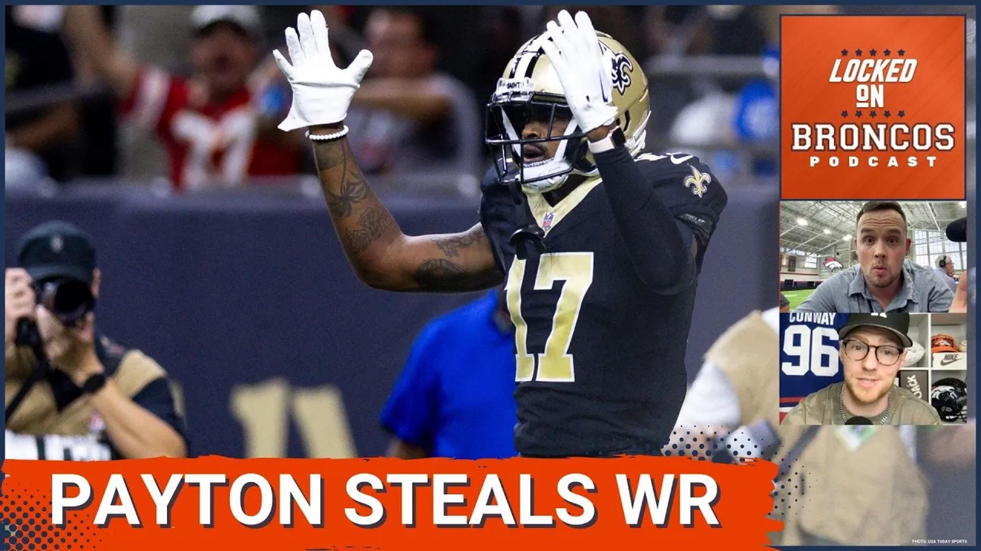 The Denver Broncos and head coach Sean Payton have done it again. They've tapped into the New Orleans Saints practice squad, stealing talented wide receiver A.T. Per