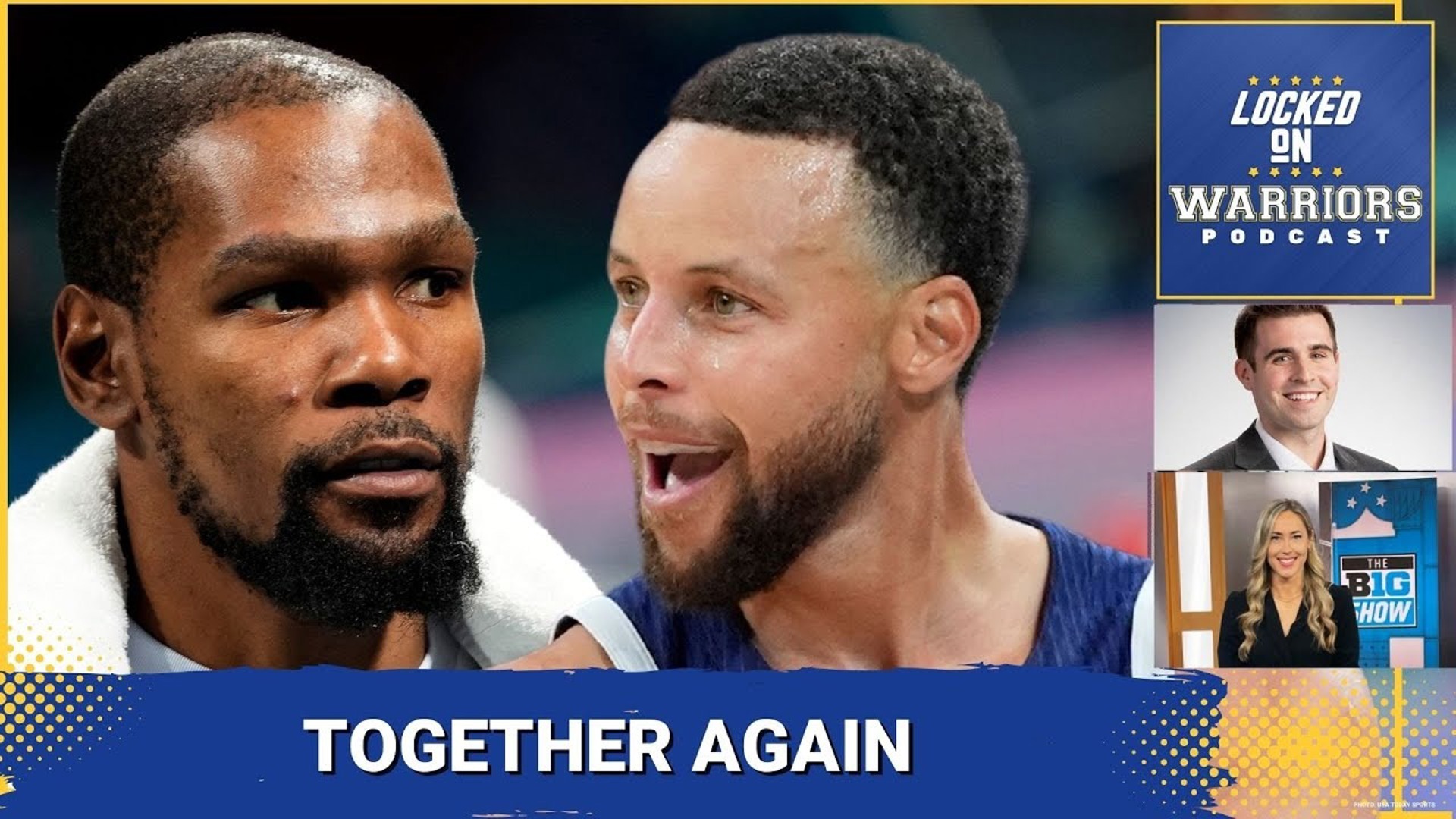 Steph Curry and Kevin Durant Rekindle Golden State Warriors Friendship