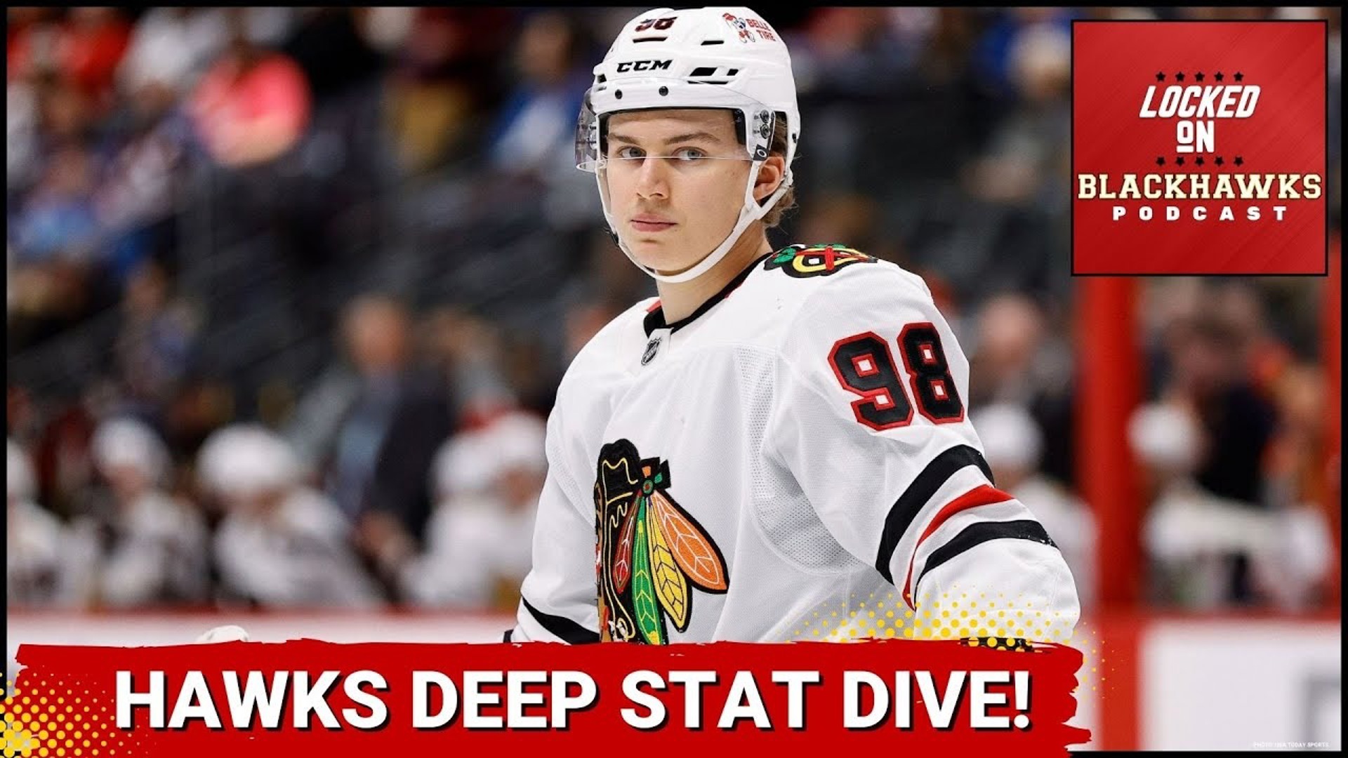 Tuesday's episode begins with a deeper look at some of the Chicago Blackhawks' statistics and analytics through the opening 13 games of the 2024-25 regular season.