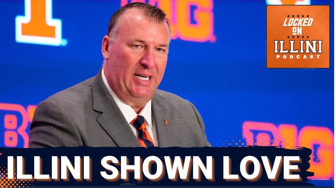 SECRET'S OUT, National Media LOVE the Illini! [Big Ten Media Day Recap] | Illini Podcast