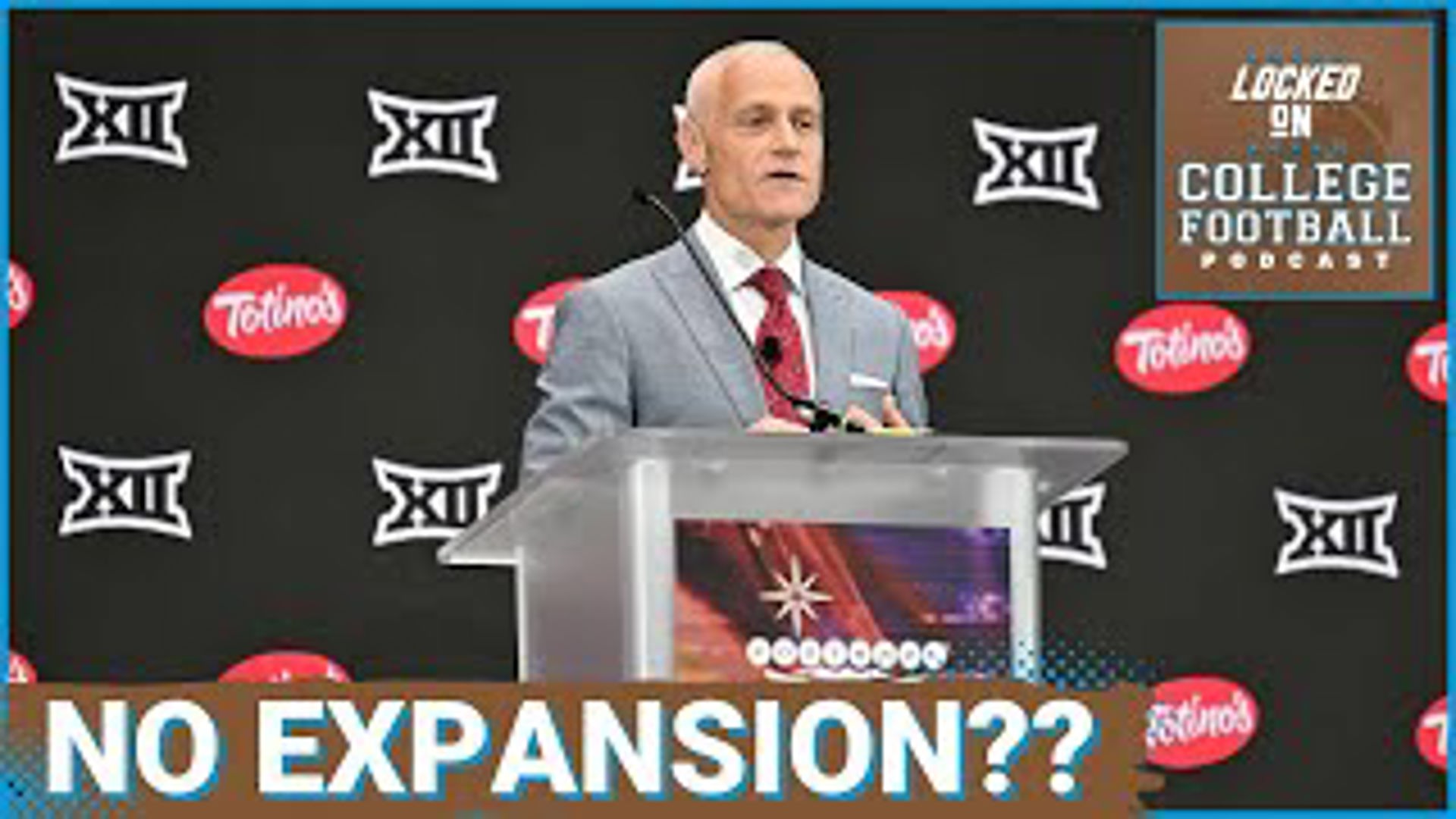 Brett Yormark spoke at Big 12 media days in Las Vegas, and for the most part did not say anything of major note.